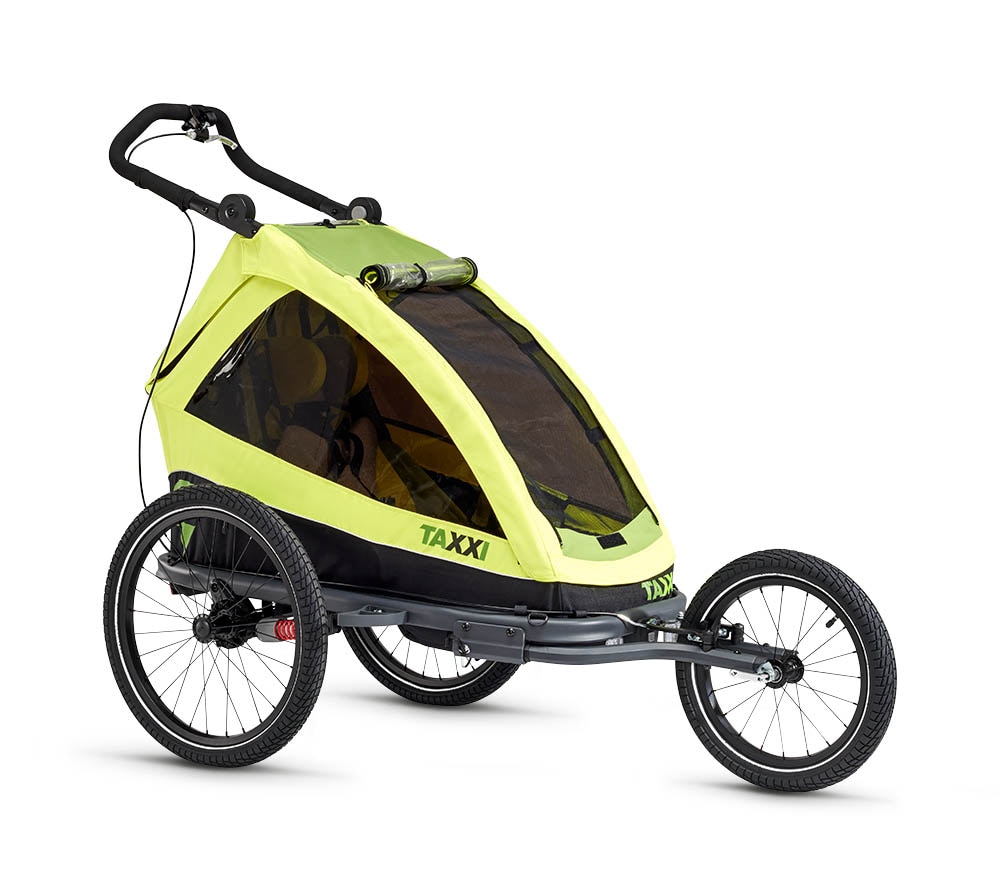 taXXi Kinderfahrradanh&auml;nger Elite one - Lime - Bild 1