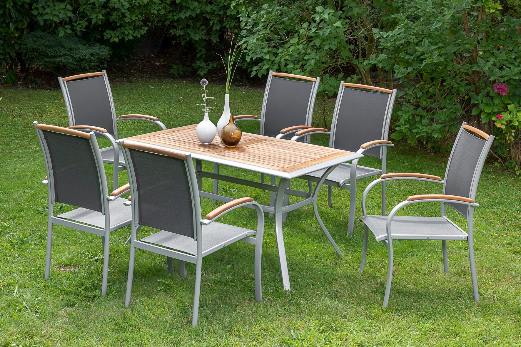 Merxx Siena Set 7tlg. Tisch 140x80 cm - Bild 1