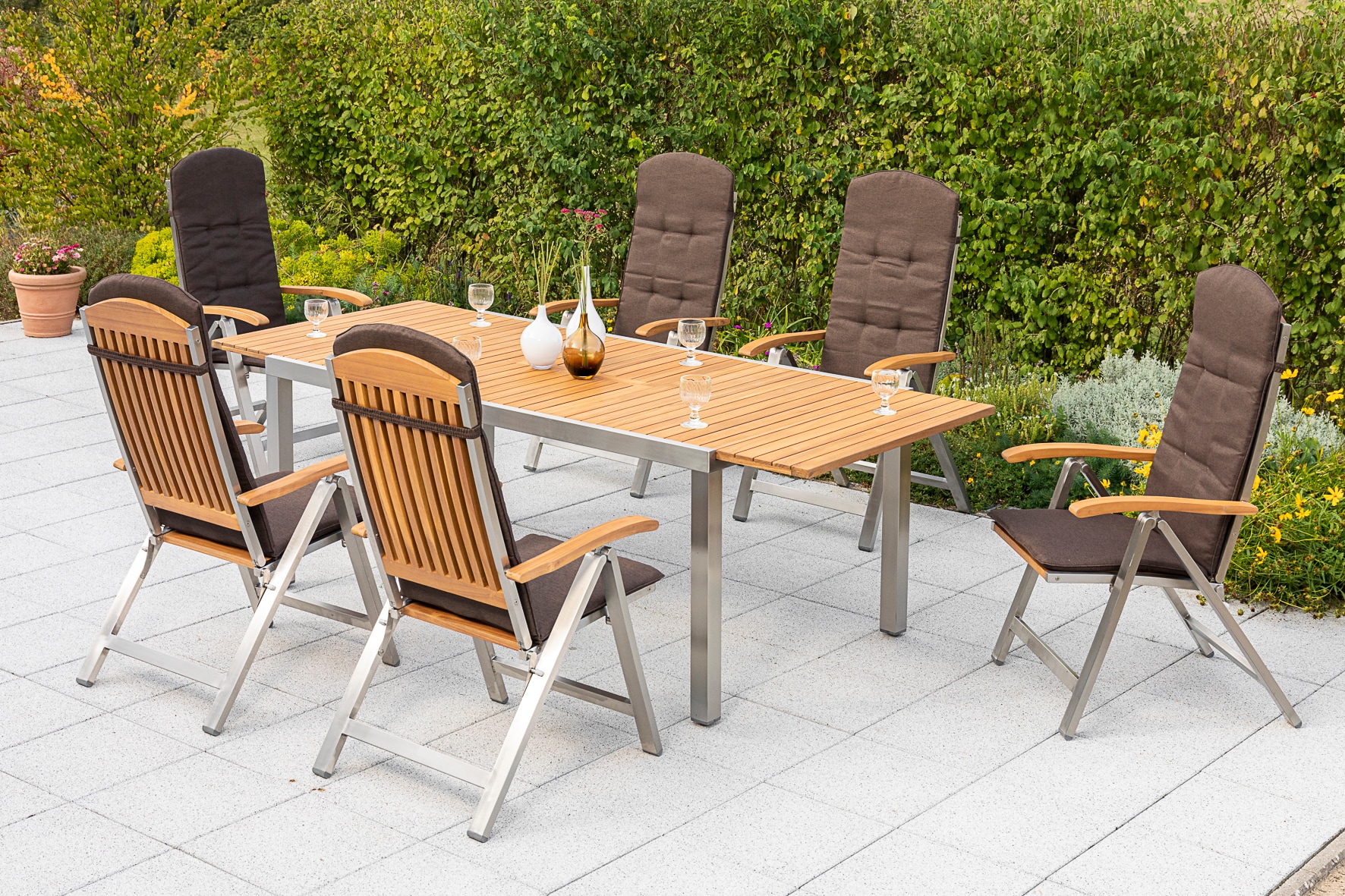 Merxx Keros Set 13tlg. Ausziehtisch - Bild 1