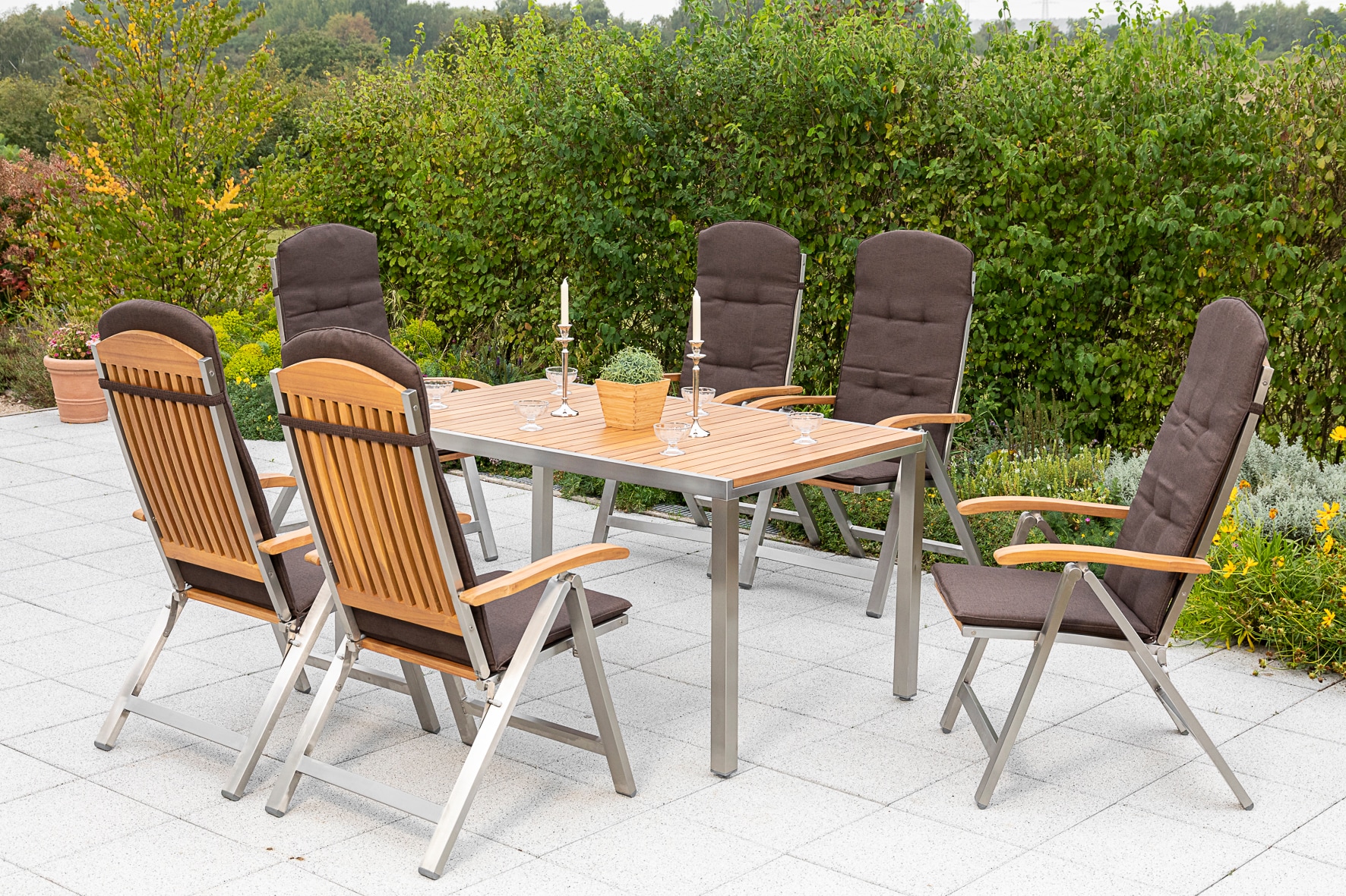 Merxx Keros Set 13tlg. Tisch 150x90 cm - Bild 1