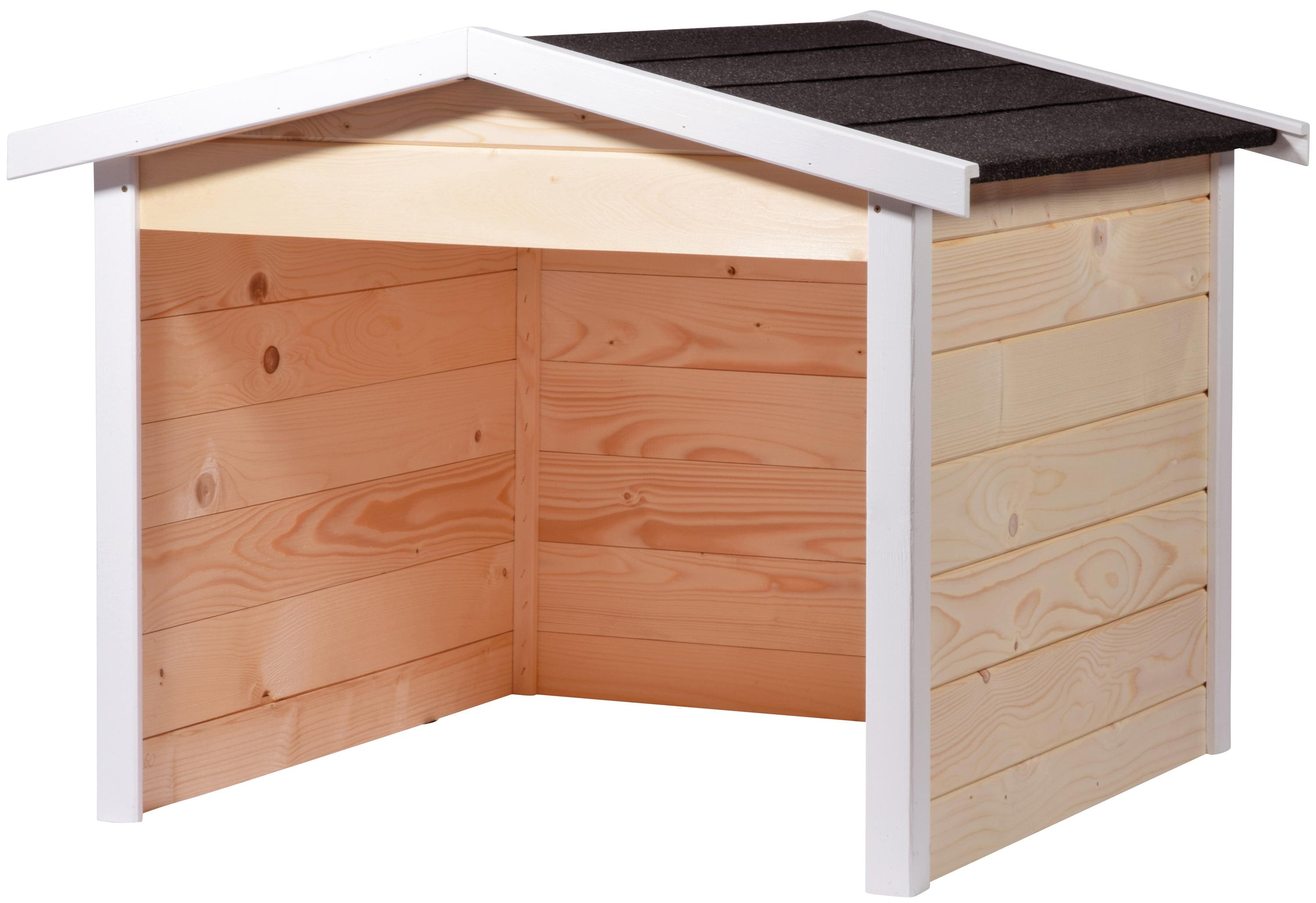 dobar M&auml;hrobotergarage, Holz, natur - Bild 1