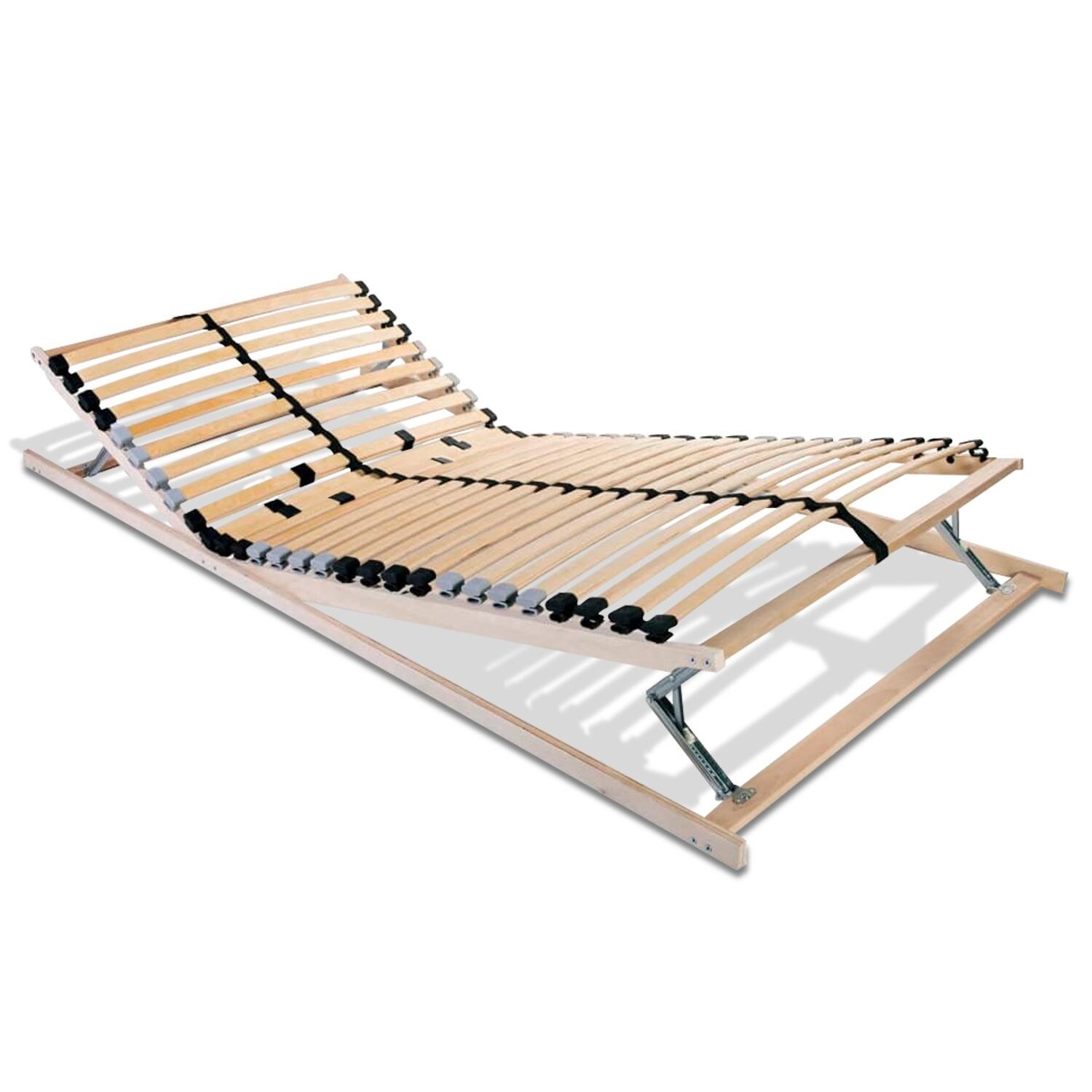 Coemo 7 Zonen Lattenrost Ergo KF mit Kopf- & Fu&szlig;teilverstellung 90x200cm - Bild 1