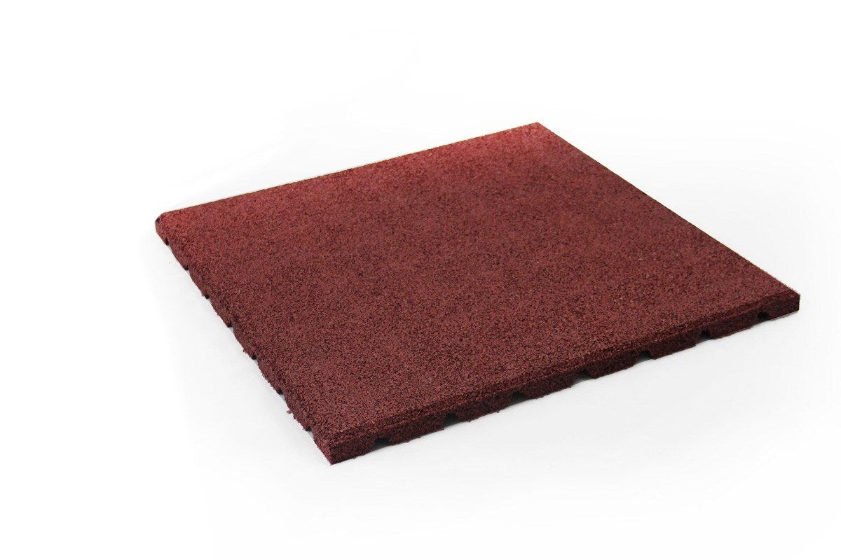 Karibu Fallschutzmatte rot f&uuml;r Kinderspielger&auml;te - Bild 1