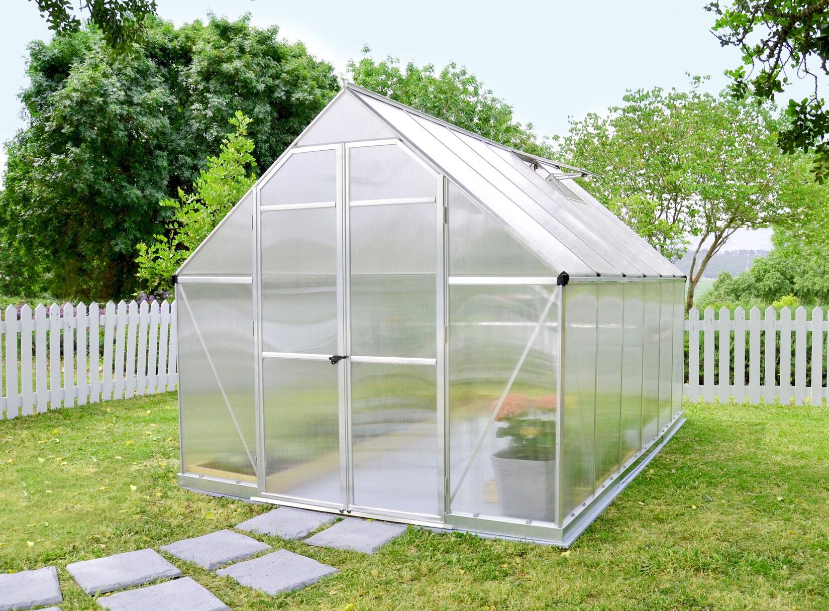 Canopia Essence 3.6x2.5 Gewächshaus, silber