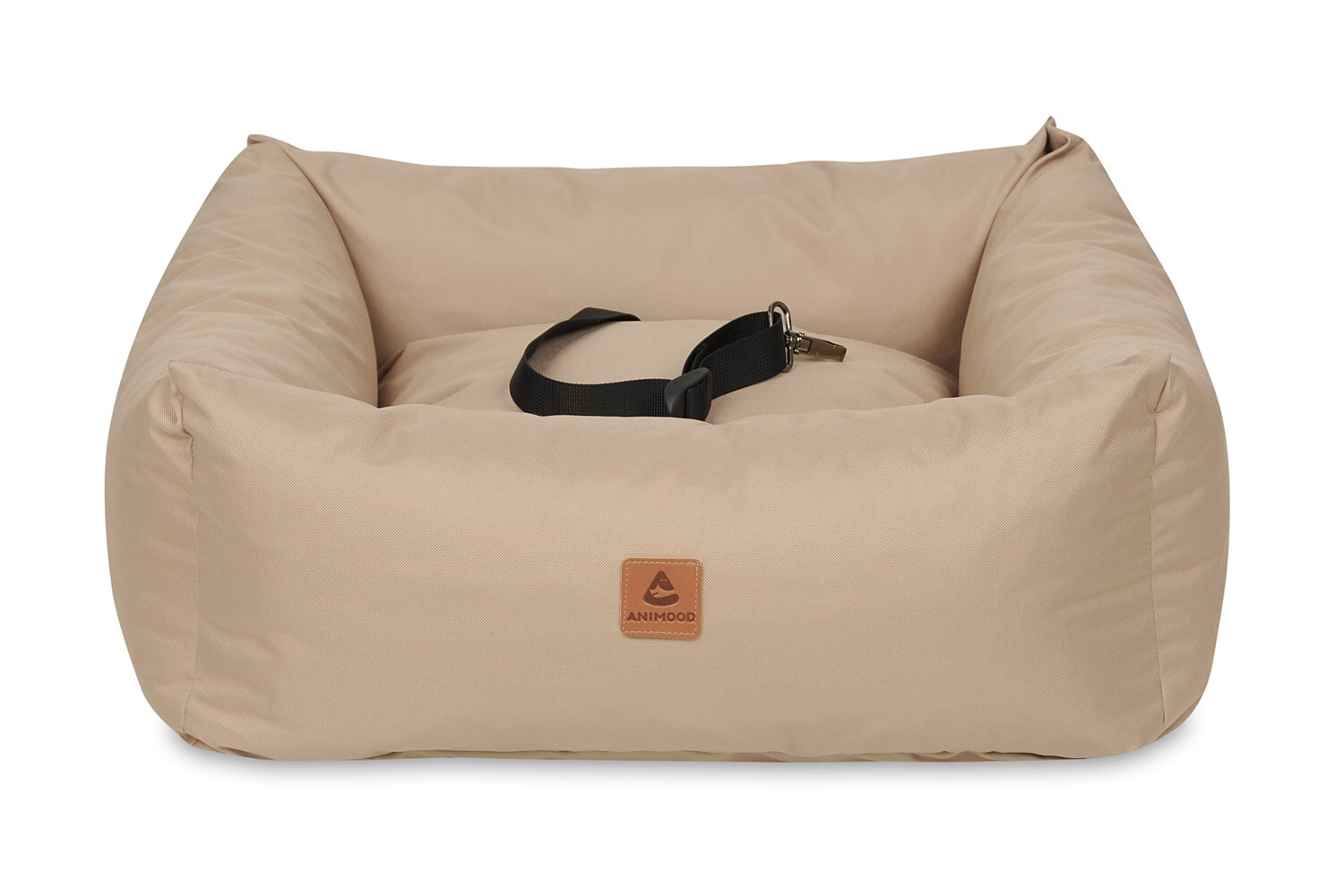 Animood Hundeautositz Julian cappucino S Hundesitz Tierautositz 58x53x20 cm - Bild 1