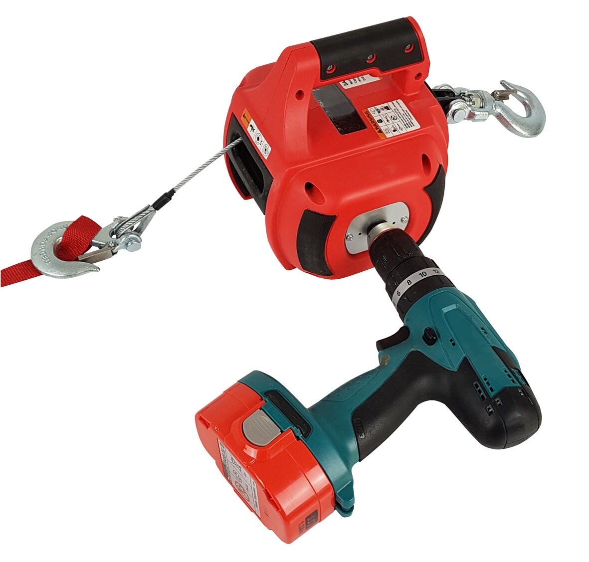 Berger u. Schröter Akkuschrauber Seilwinde drill winch | 04042504317174