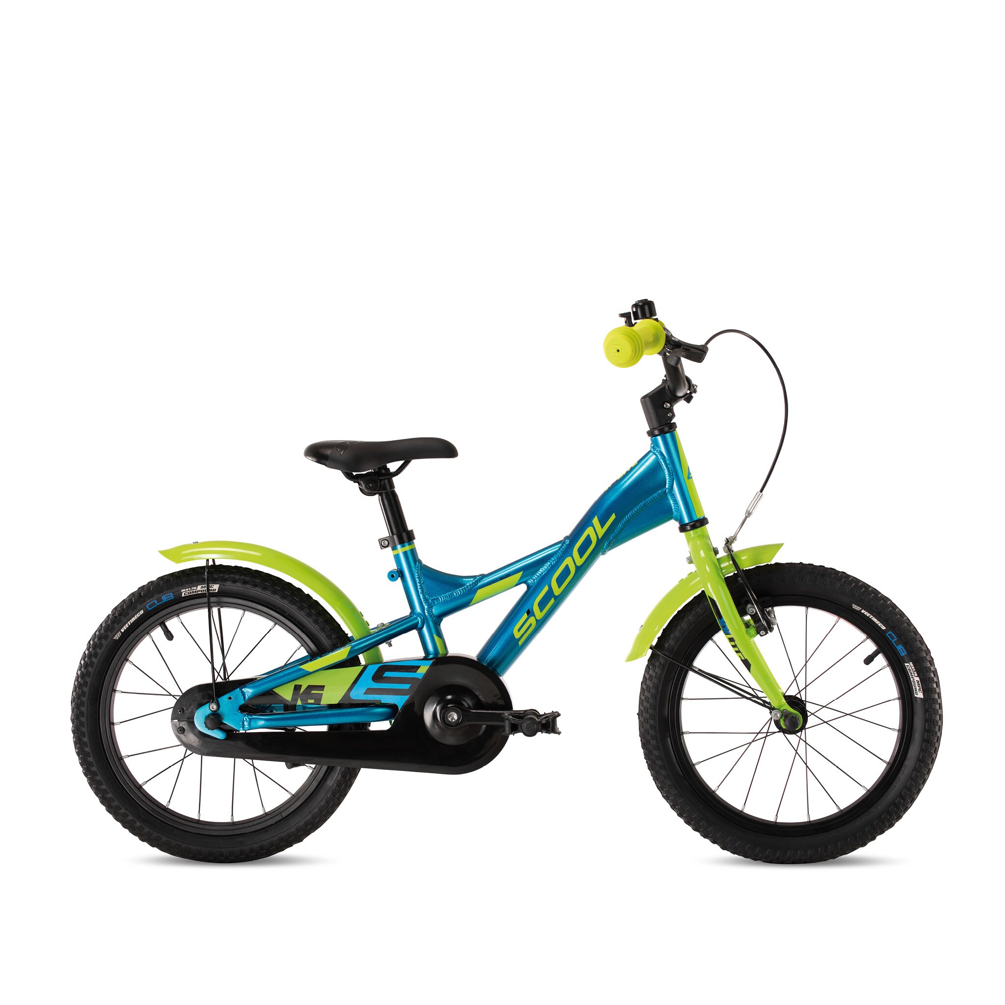 Kinderfahrrad 16 Zoll S'COOL XXlite 16-1S - Blue/Lime - Bild 1