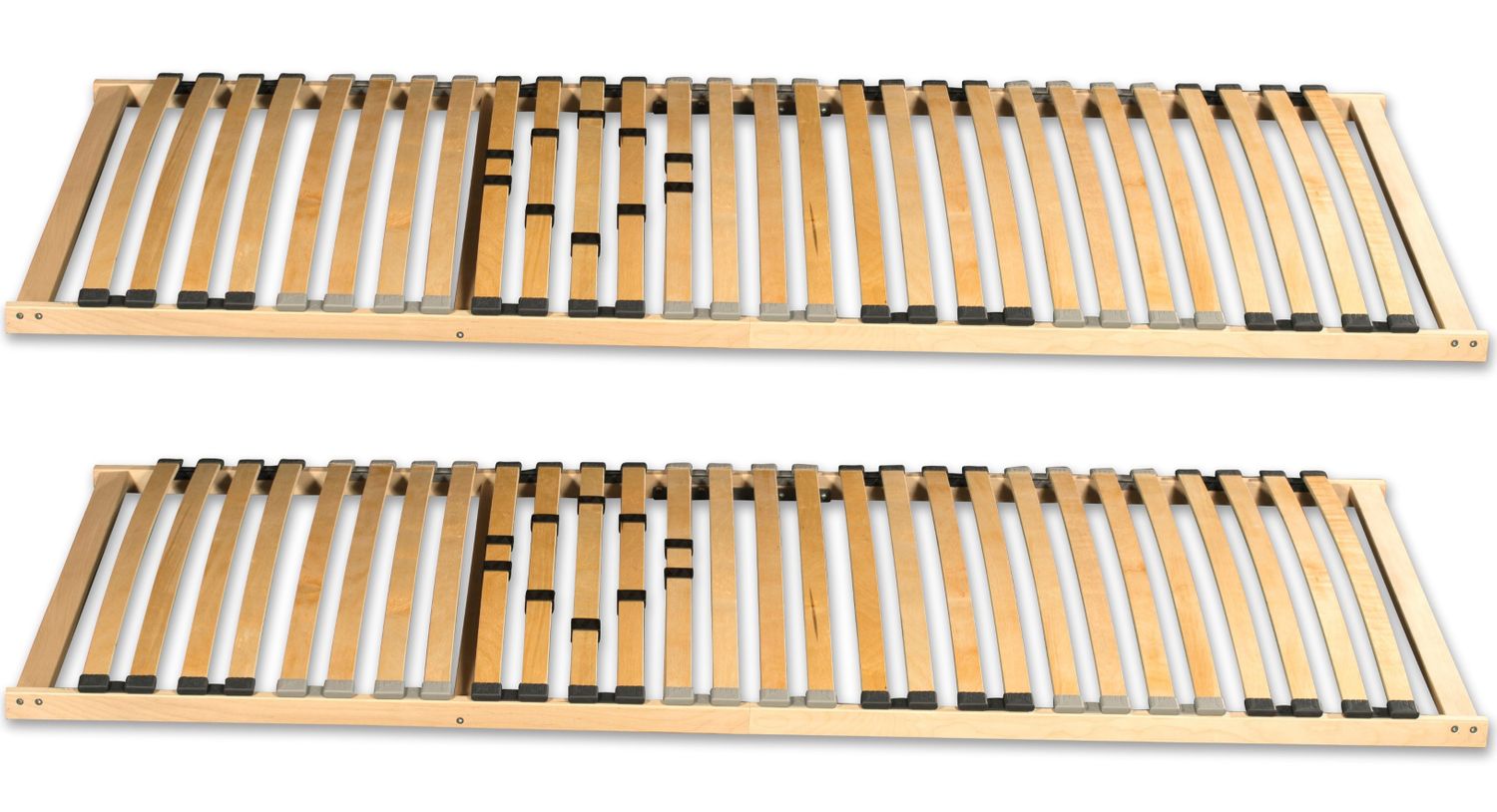 Coemo Partnerset 2x Lattenrost BASIC 80x200cm starr - Bild 1