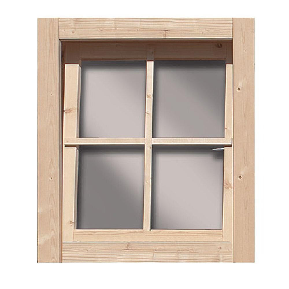 Dreh-/ Kippfenster aus Echtglas 38/40mm Saunafenster Gartenhausfenster | 04010090835358