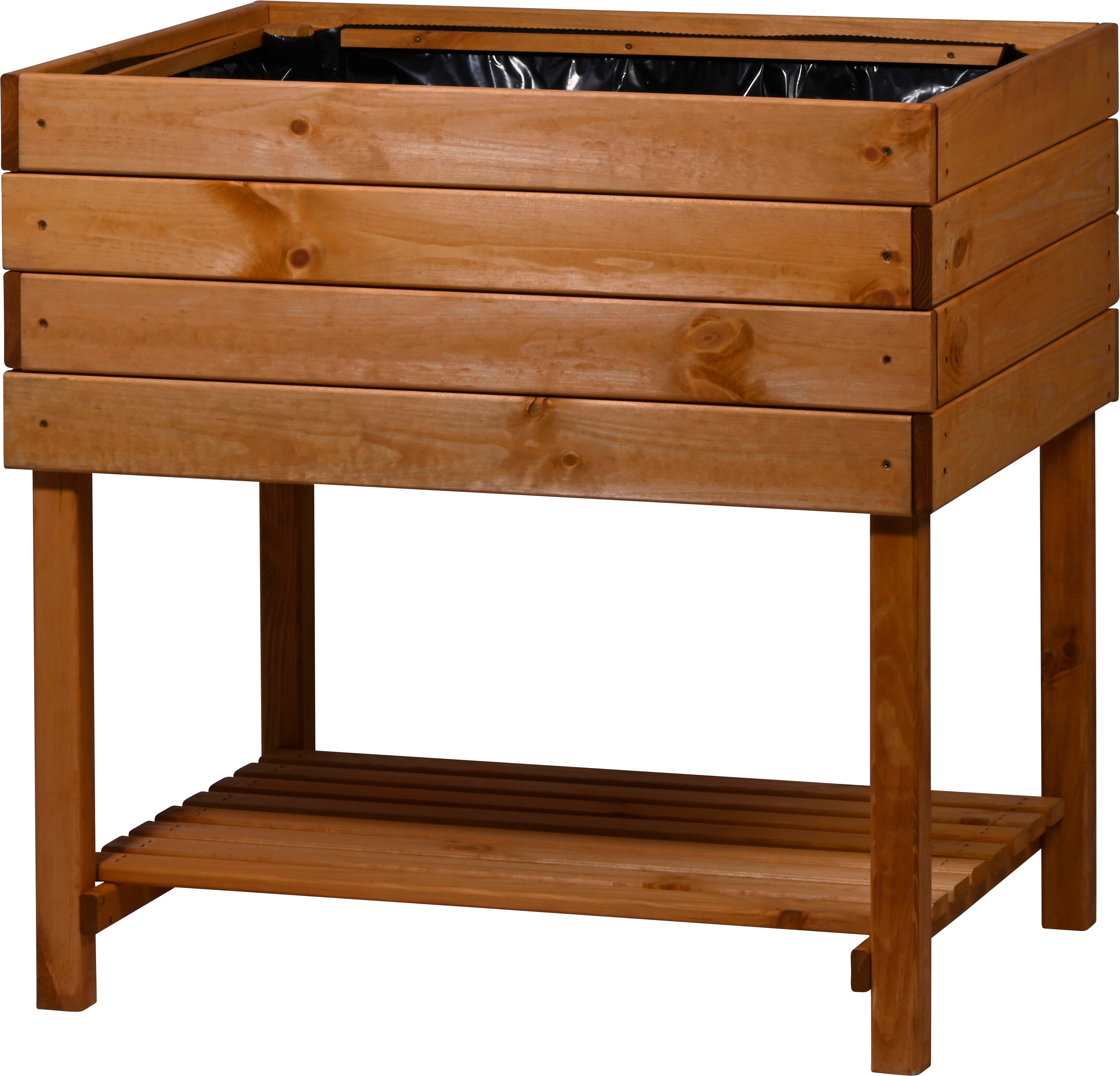 dobar Hochbeet Kubus 2.0 Braun - Bild 1