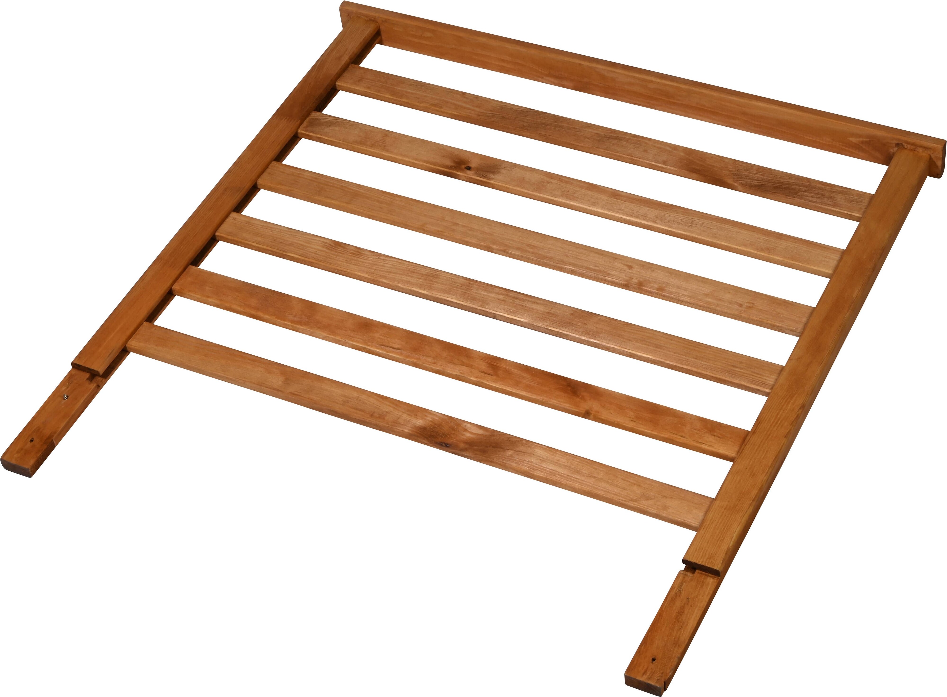 dobar Rankgitteraufsatz Kubus 2.0 mit R&uuml;ckwand braun - Bild 1