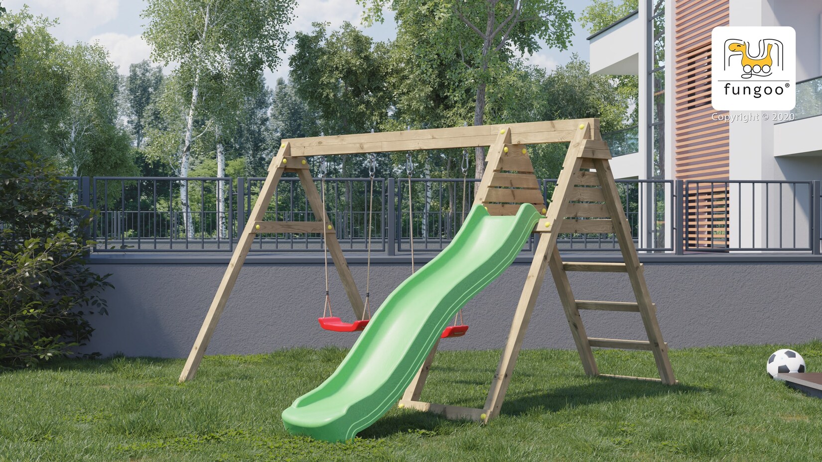 FUNGOO Spielturm Baxy | 05902730332695