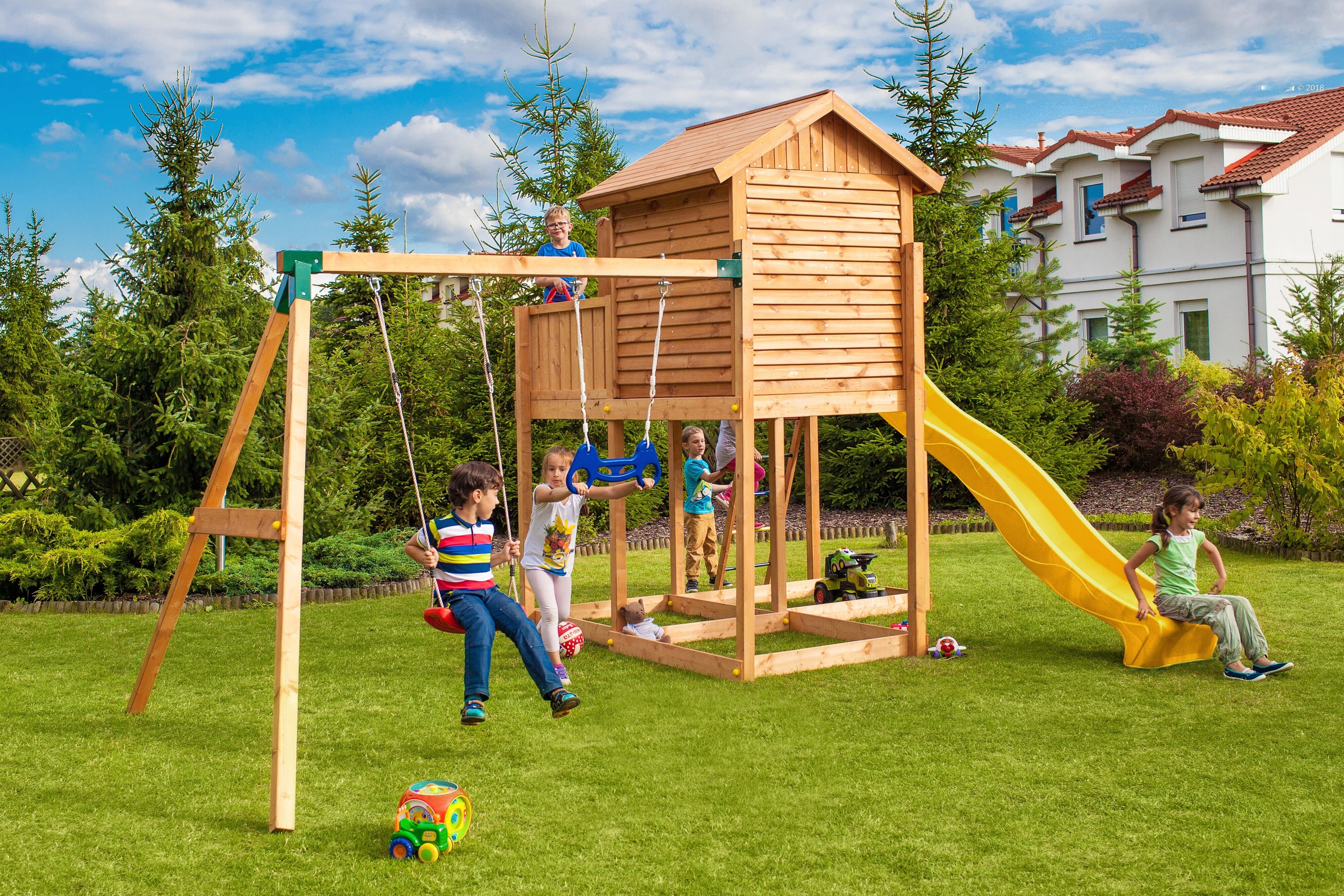 FUNGOO Spielturm Kletterger&uuml;st My_SIDE in versch. Ausf&uuml;hrungen - Bild 1