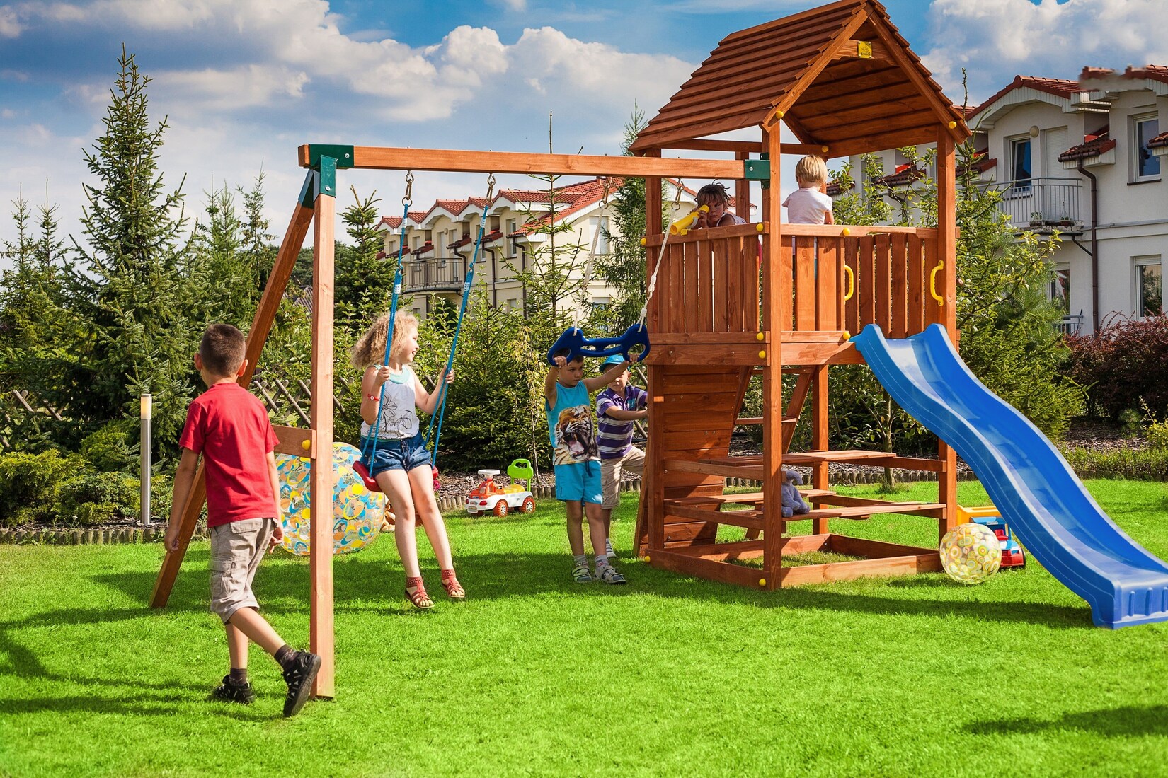 FUNGOO Spielturm FUNGOO JOY Move+ Step On Free Time | 05902020527510