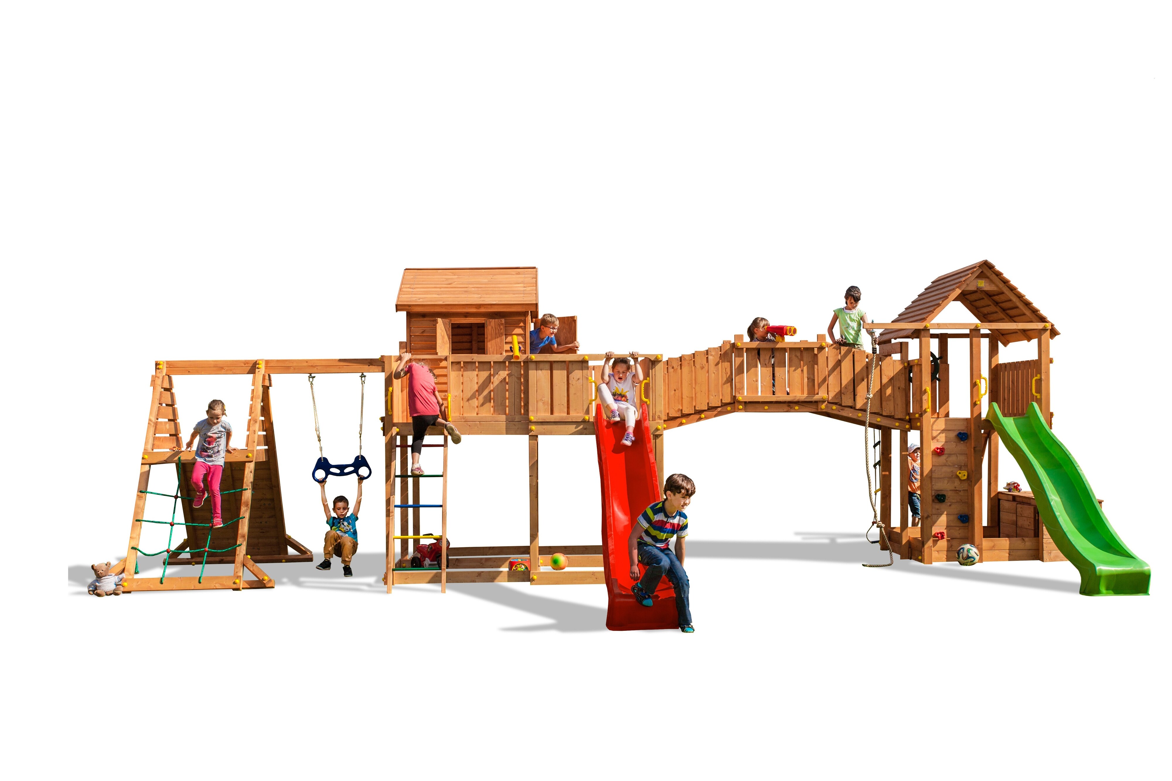 FUNGOO MAXI SET Spielturm Kletterger&uuml;st SPIDER LAND - Bild 1