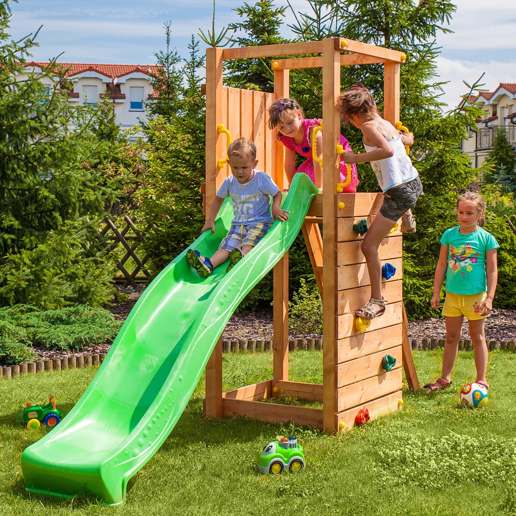 FUNGOO Spielturm Klettergerüst TIPTOP | 05902020527916