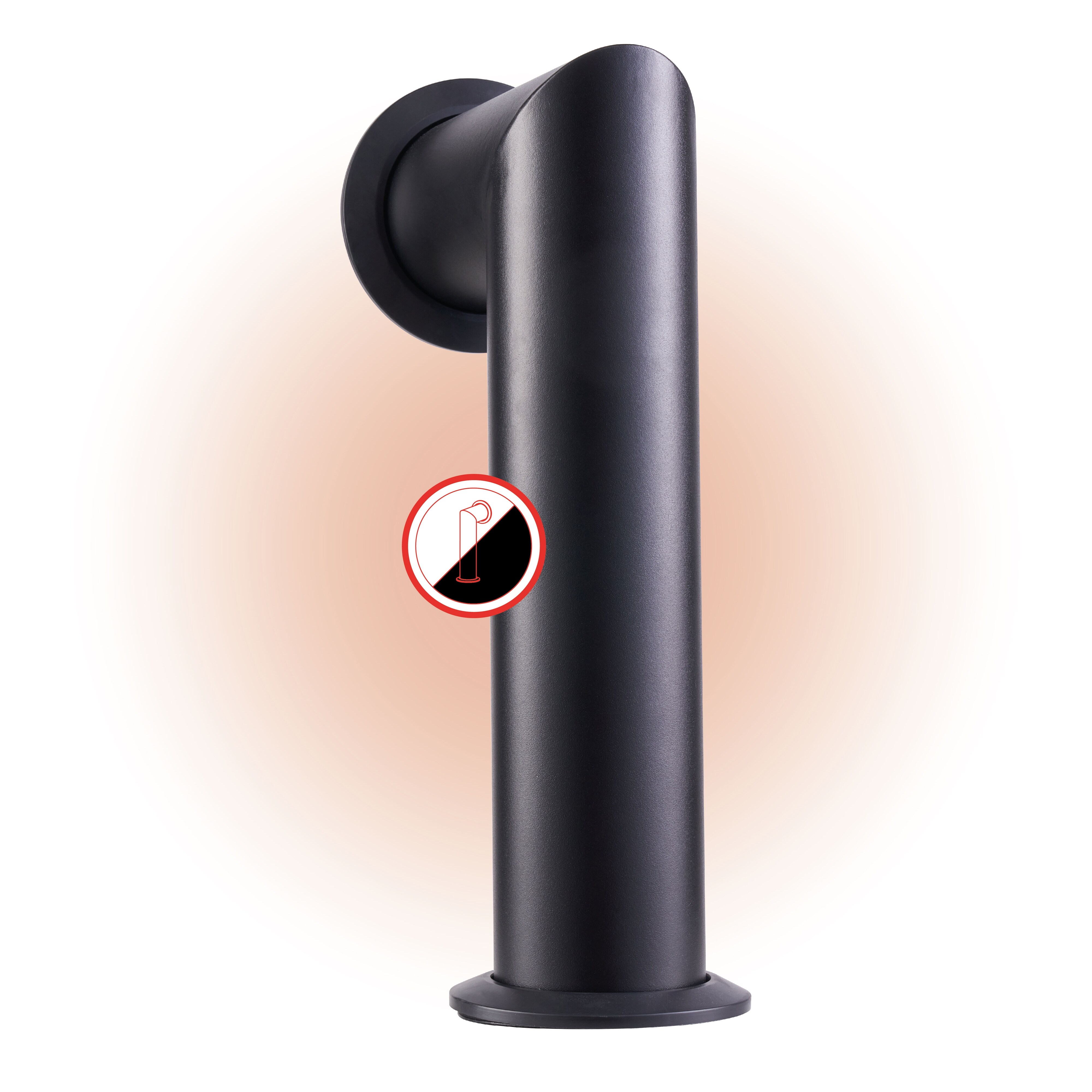 KAMINIO Ofenrohr MAX  f&uuml;r Elektrokamine - Schwarz - Bild 1