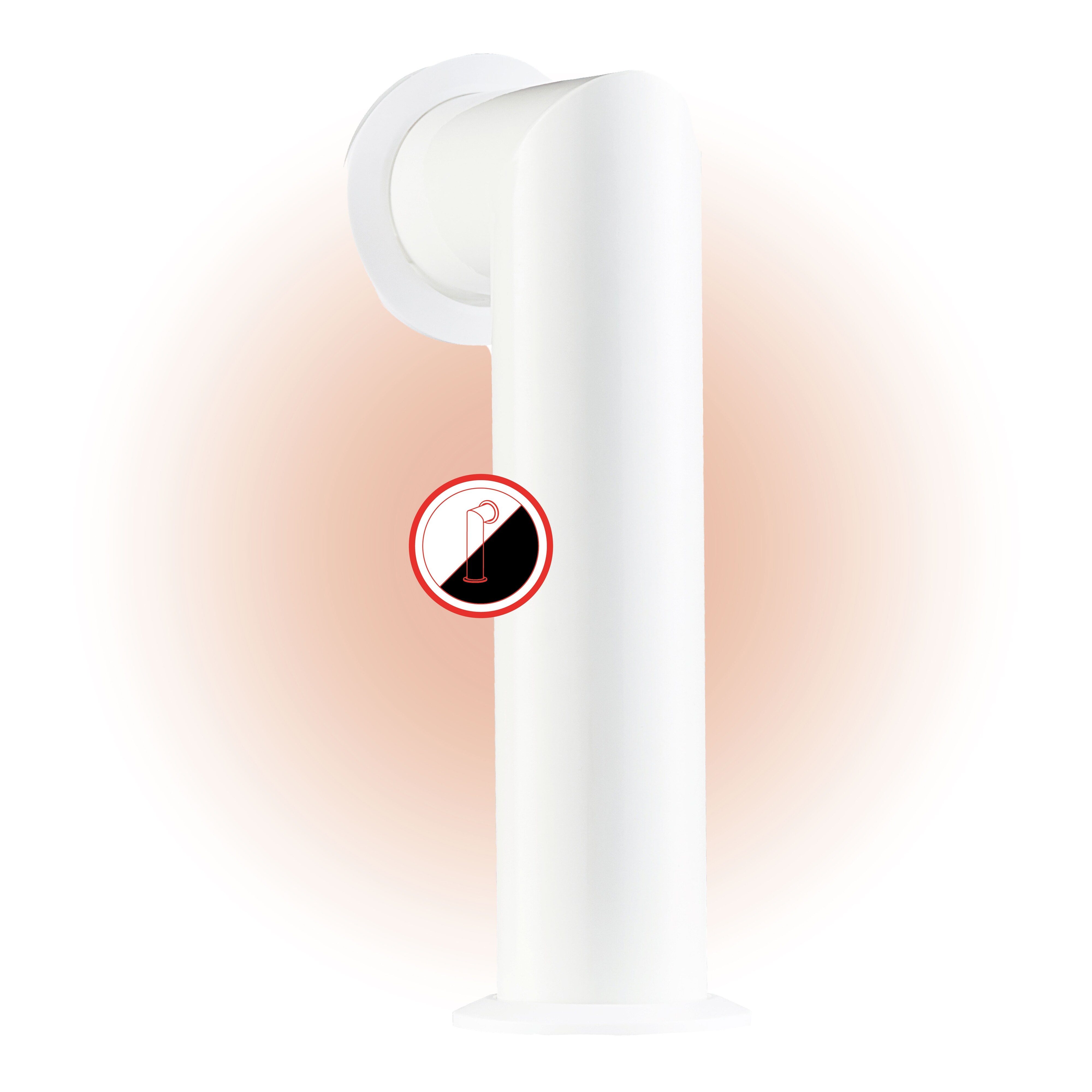 KAMINIO Ofenrohr MAX f&uuml;r Elektrokamine - Wei&szlig; - Bild 1