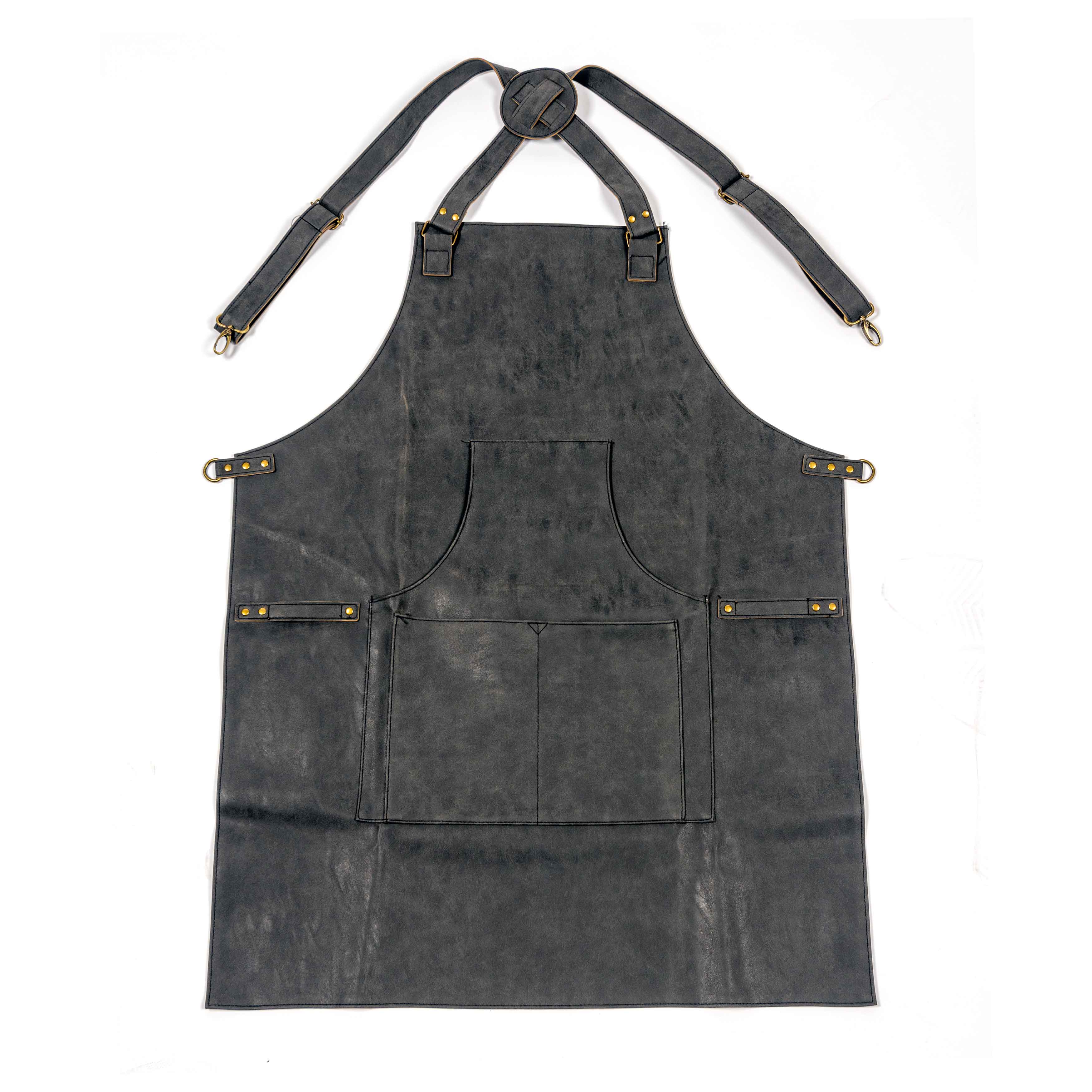 GrillXpert Kochsch&uuml;rze Grillsch&uuml;rze f&uuml;r M&auml;nner und Frauen Latzsch&uuml;rze in anthrazit oder braun - Bild 1