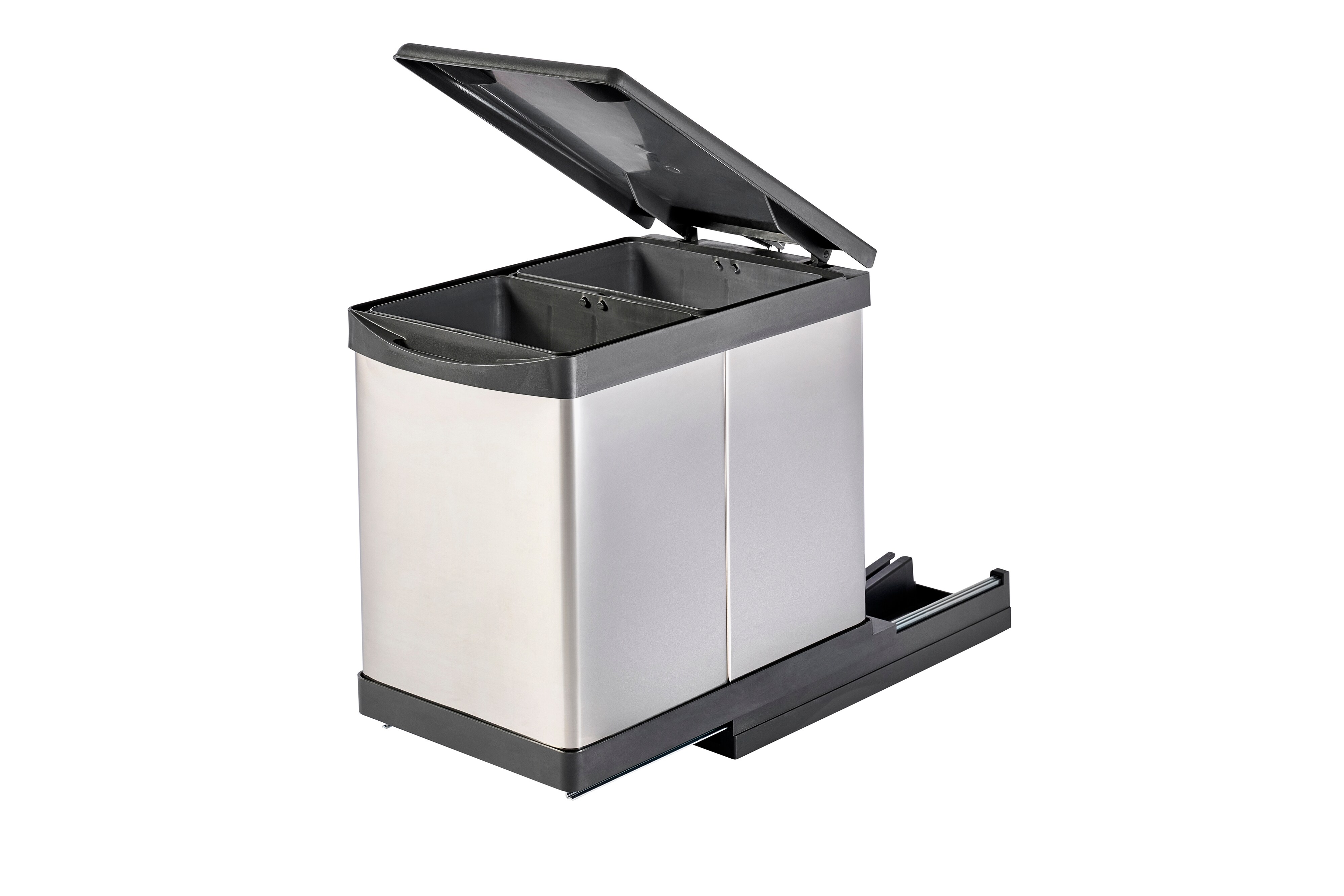 Aspira Ausziehbarer Einbaum&uuml;lleimer &bdquo;M&uuml;llomatic PRO 2&ldquo; - Bild 1