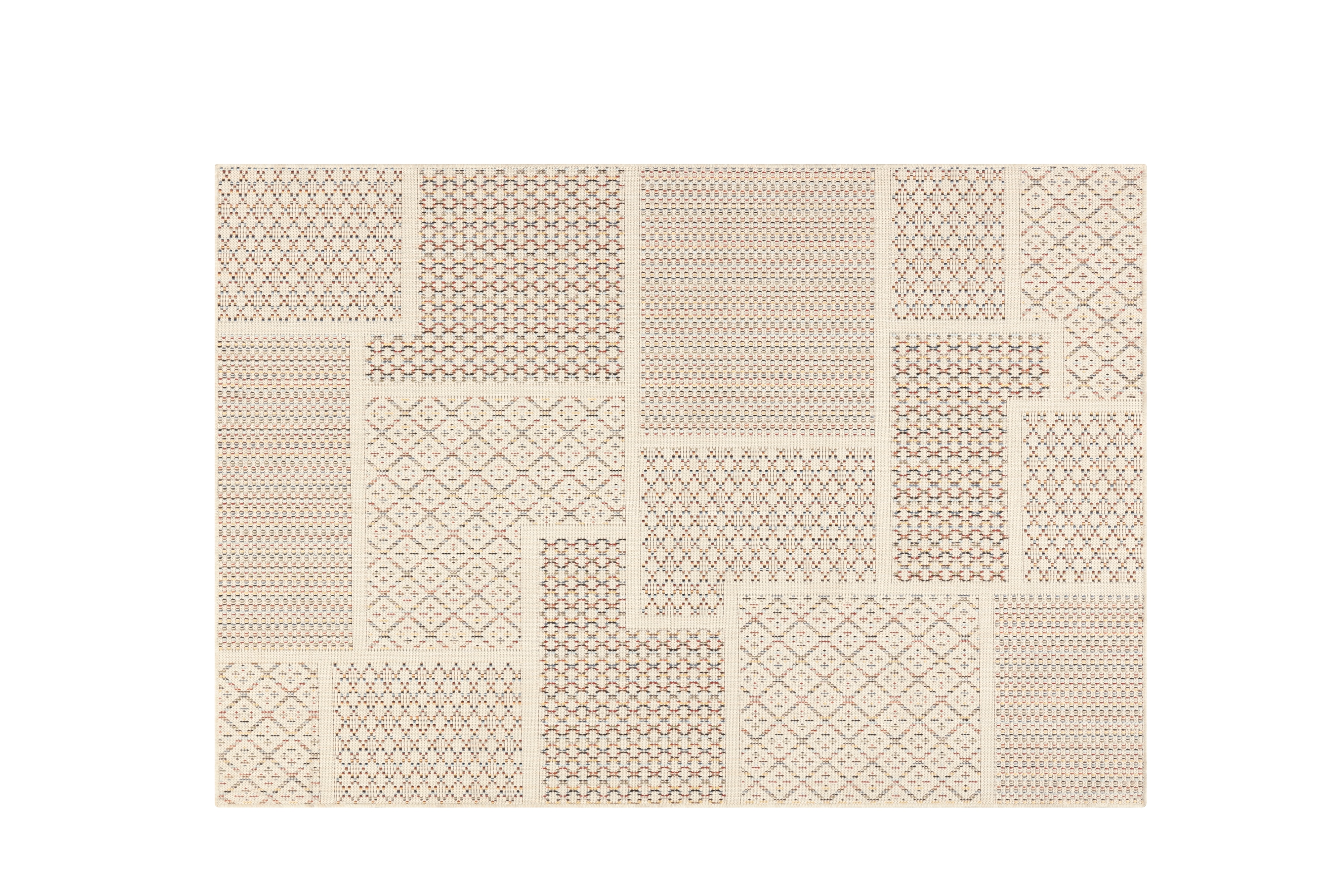 Peyer Syntex Teppich Rainbow in verschiedenen Gr&ouml;&szlig;en f&uuml;r den Innen- und Au&szlig;enbereich pflegeleicht - Bild 1