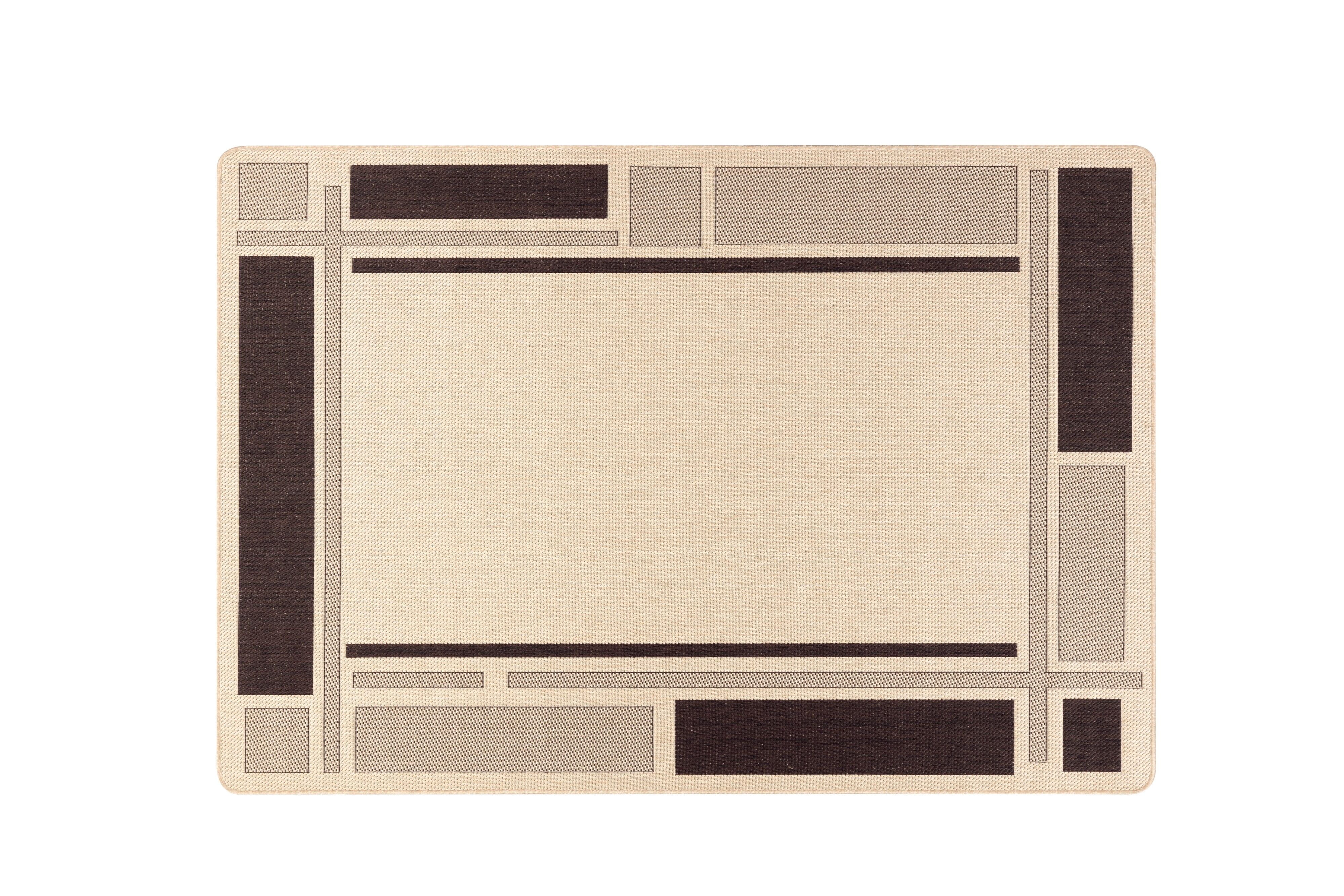 Peyer Syntex Teppich Smilla Bord&uuml;re in verschiedenen Gr&ouml;&szlig;en und Farben f&uuml;r den Innen- und Au&szlig;enbereich pflegeleicht - Bild 1