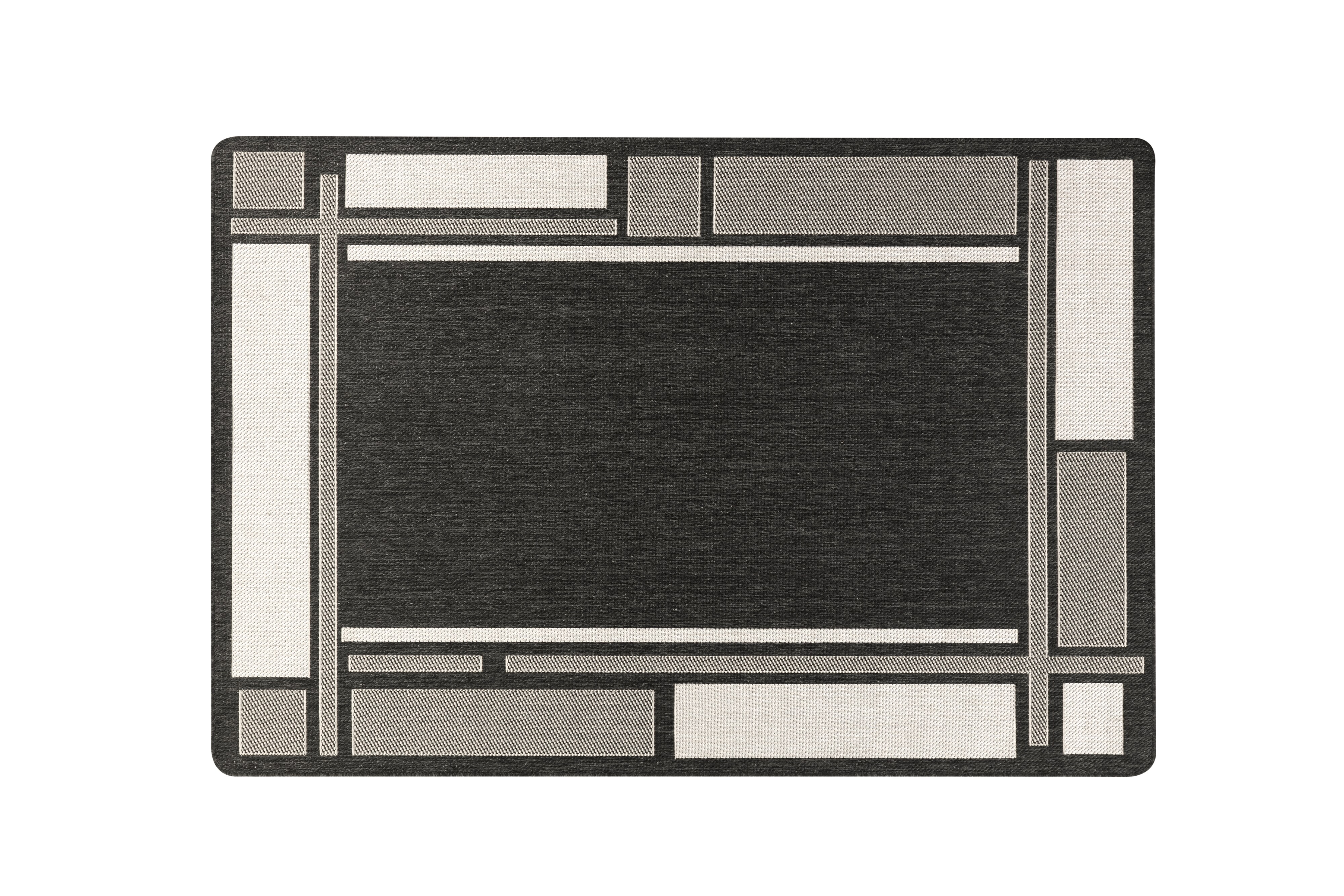 Peyer Syntex Teppich Smilla Bord&uuml;re in verschiedenen Gr&ouml;&szlig;en und Farben f&uuml;r den Innen- und Au&szlig;enbereich pflegeleicht - Bild 1