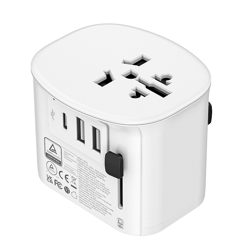 Fontastic Welt-Adapter &bdquo;Terra&ldquo; US/UK/AUS/CN/EURO - Bild 1