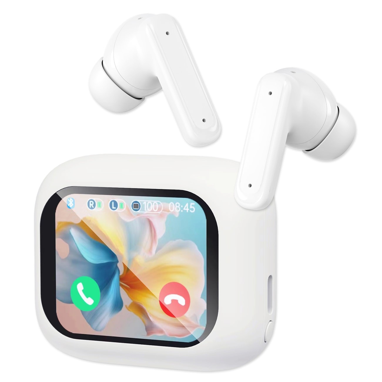 Fontastic TWS In-Ear Kopfh&ouml;rer + Smart Case, Weiss - Bild 1