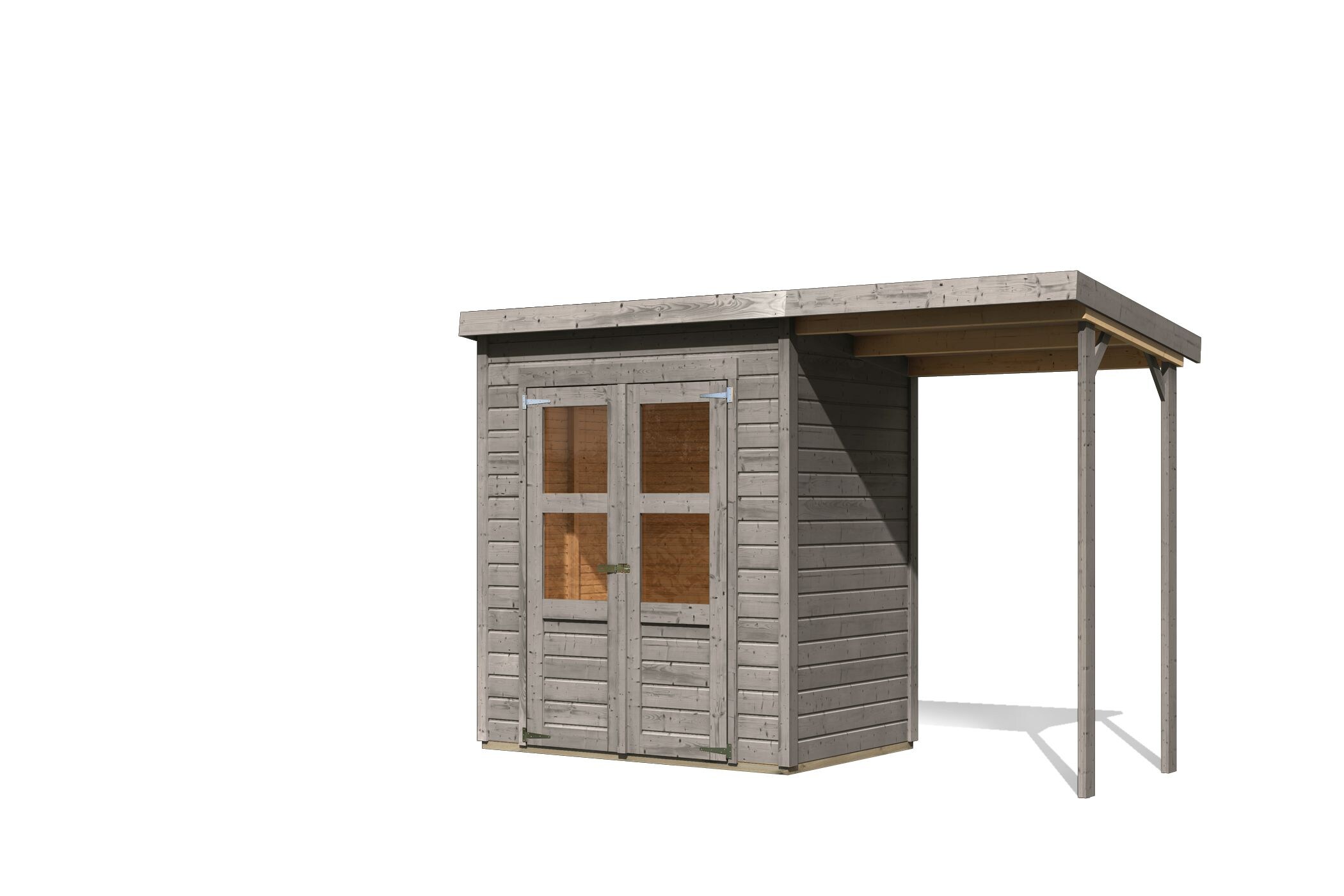 Karibu Gartenhaus Kano 5 im Set - Bild 1