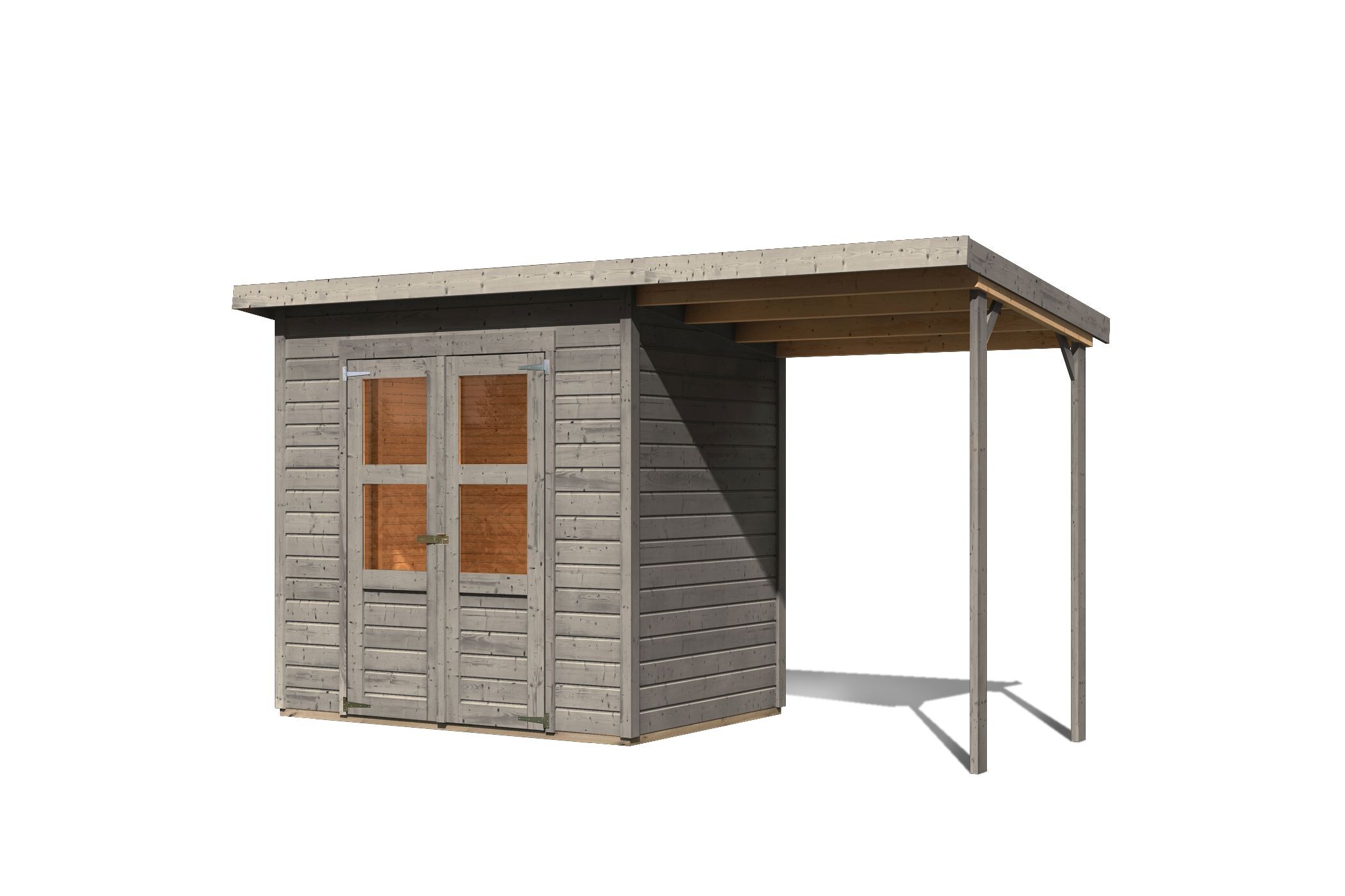 Karibu Gartenhaus Kano 5 im Set - Bild 1