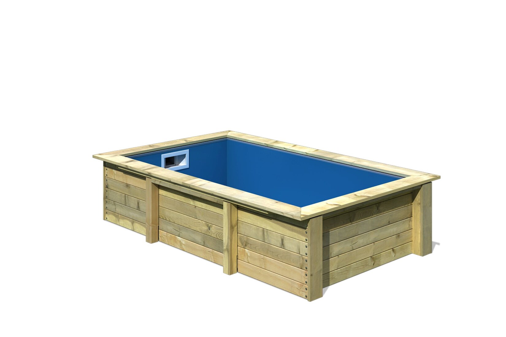 Karibu Massivholzpool kdi Schwimmbecken Gartenpool | 04010090289250