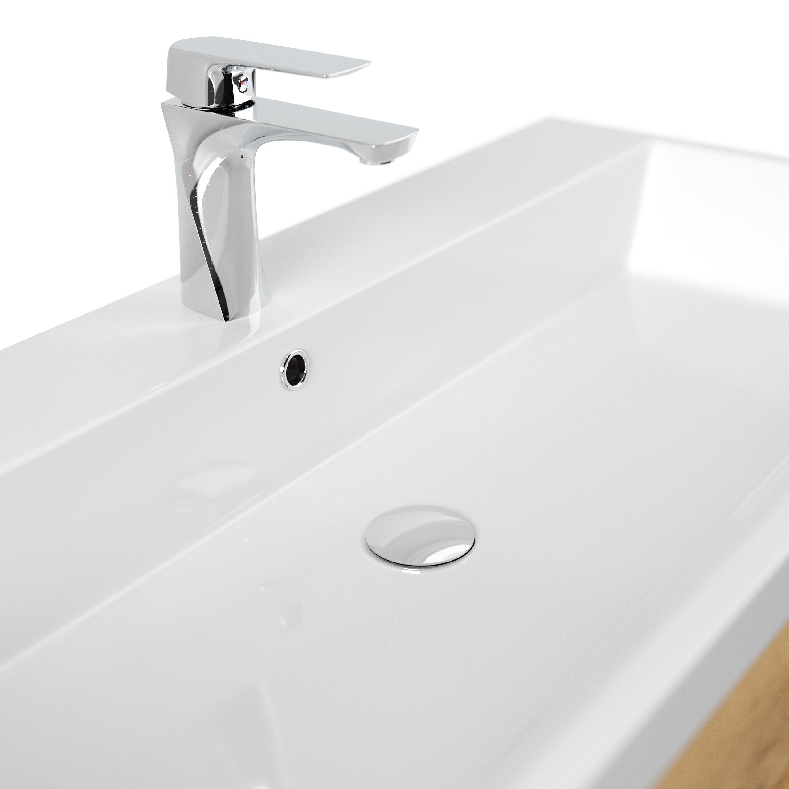 Badm&ouml;bel Fellini 100 SoftClose mit grifflosen Schubladen in versch. Ausf&uuml;hrungen - Bild 1