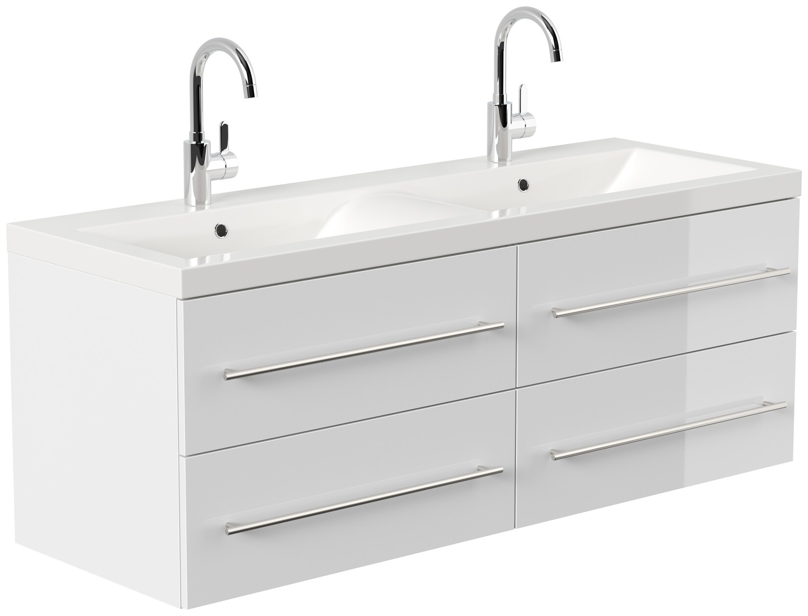 Badmöbel Aurelion XL weiss hochglanz | 04251982679210