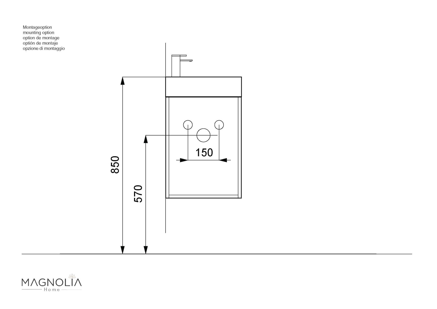 Gäste WC Eckbadmöbel Delta Slimline Gästebad SoftClose weiß hochglanz | 04251982674093