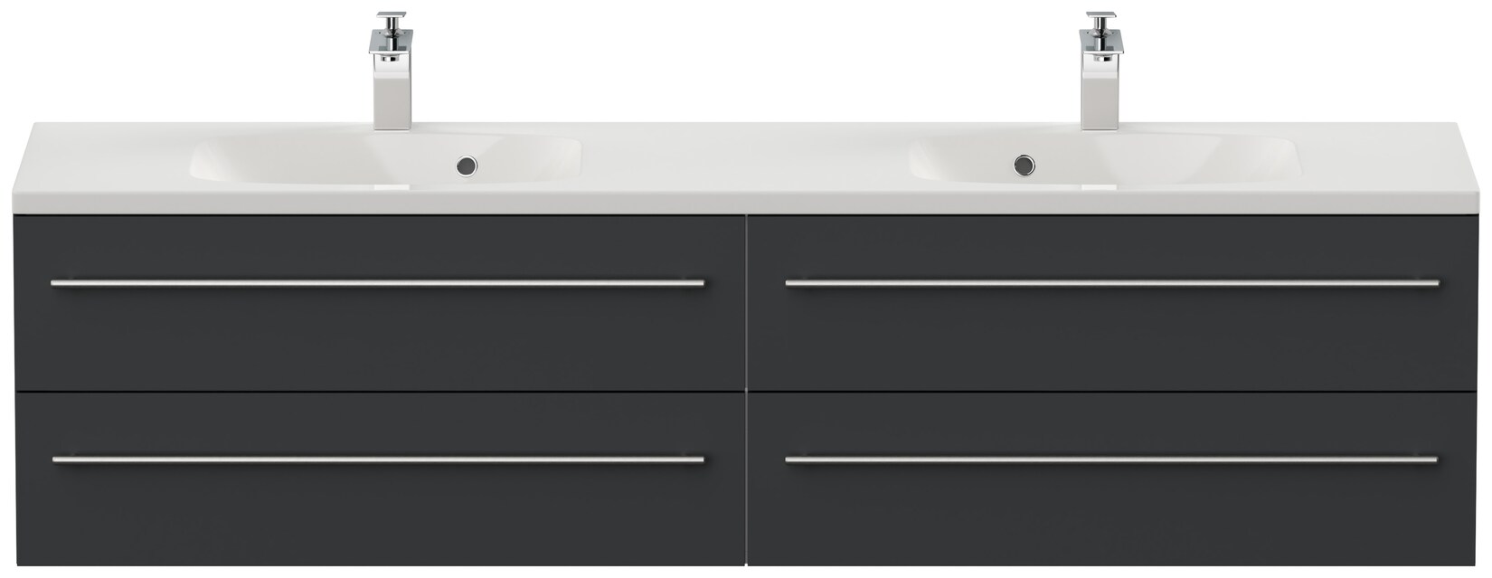 Badmöbel Geant 180 weiss hochglanz | 04251982676684