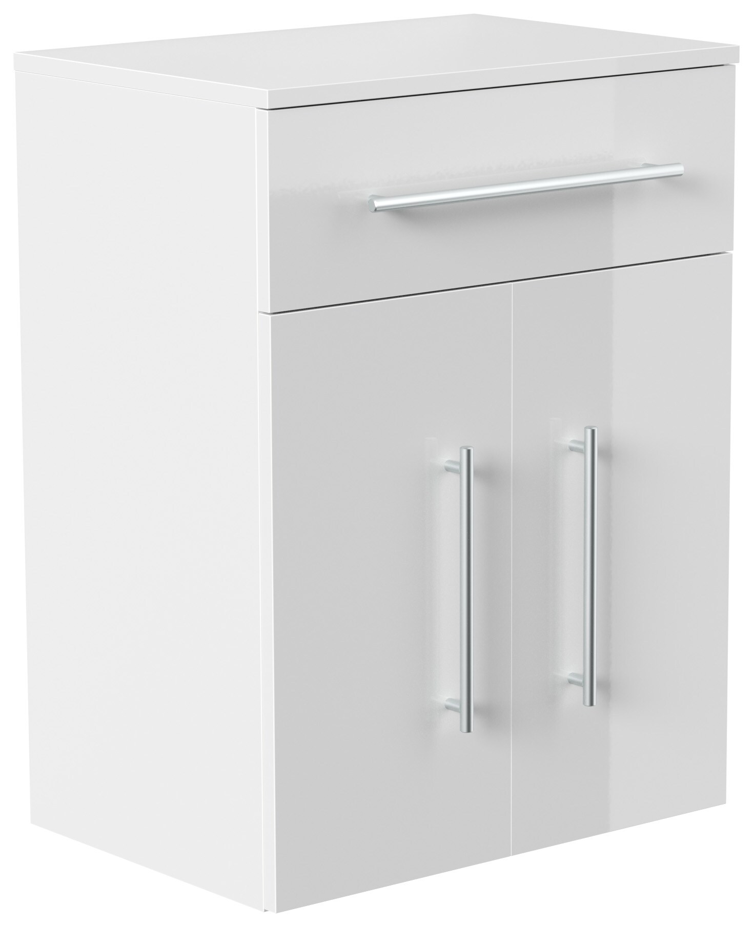 Badm&ouml;bel Levana- XL weiss hochglanz - Bild 1