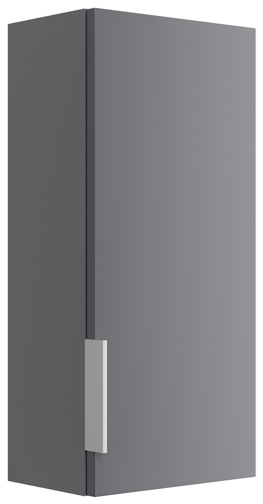 Badmöbel-Set Slimline Lago 4tlg Spiegel & Midischränke weiss hgl/weiss matt | 04251982632581