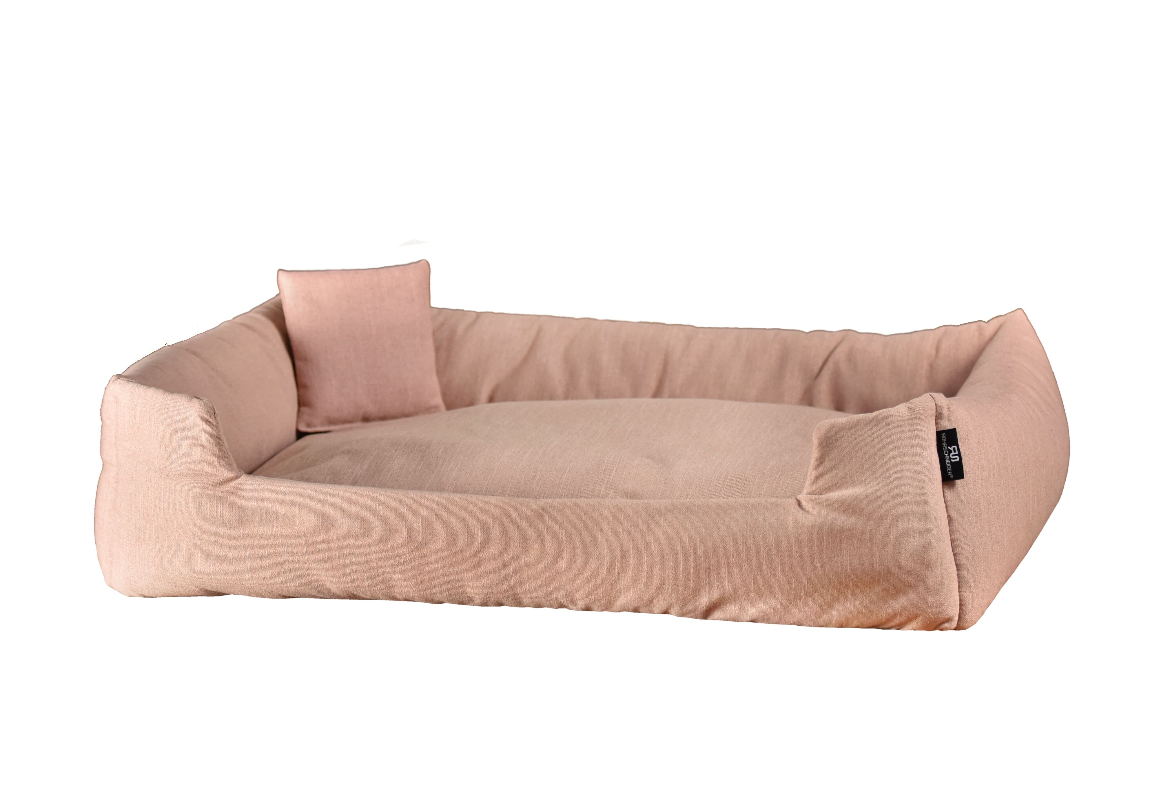 Rohrschneider Kuschelsofa Gr. 3 rosa recycelt - Bild 1