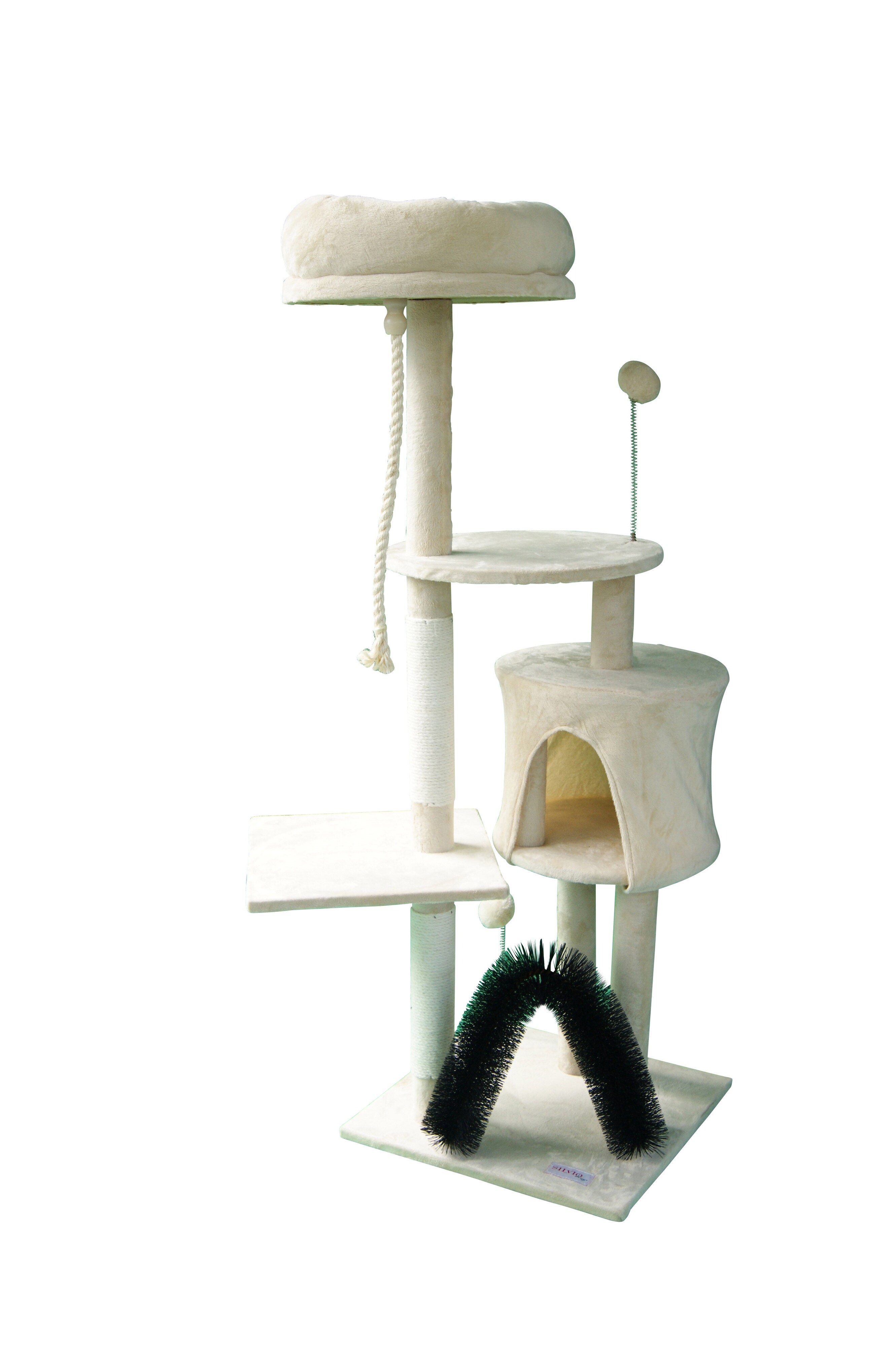 Rohrschneider Katzenbaum grau - Bild 1