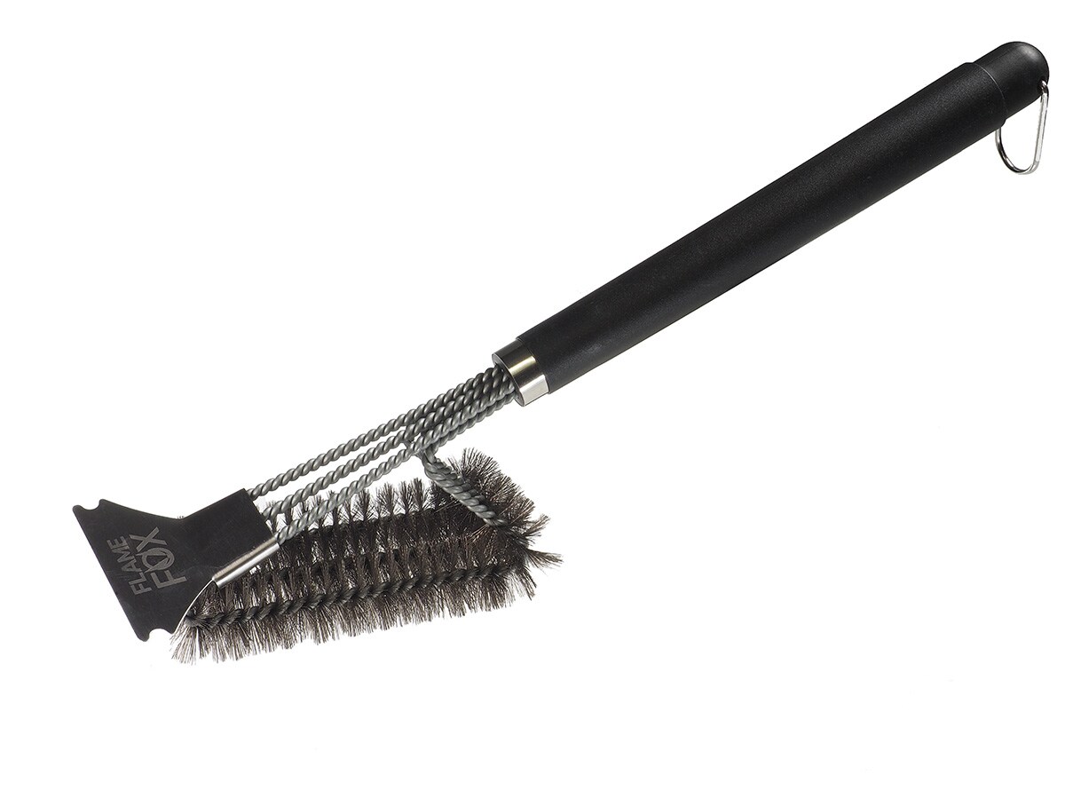 Flame Fox Grillb&uuml;rste Stahlb&uuml;rste Reinigungsb&uuml;rste - Bild 1