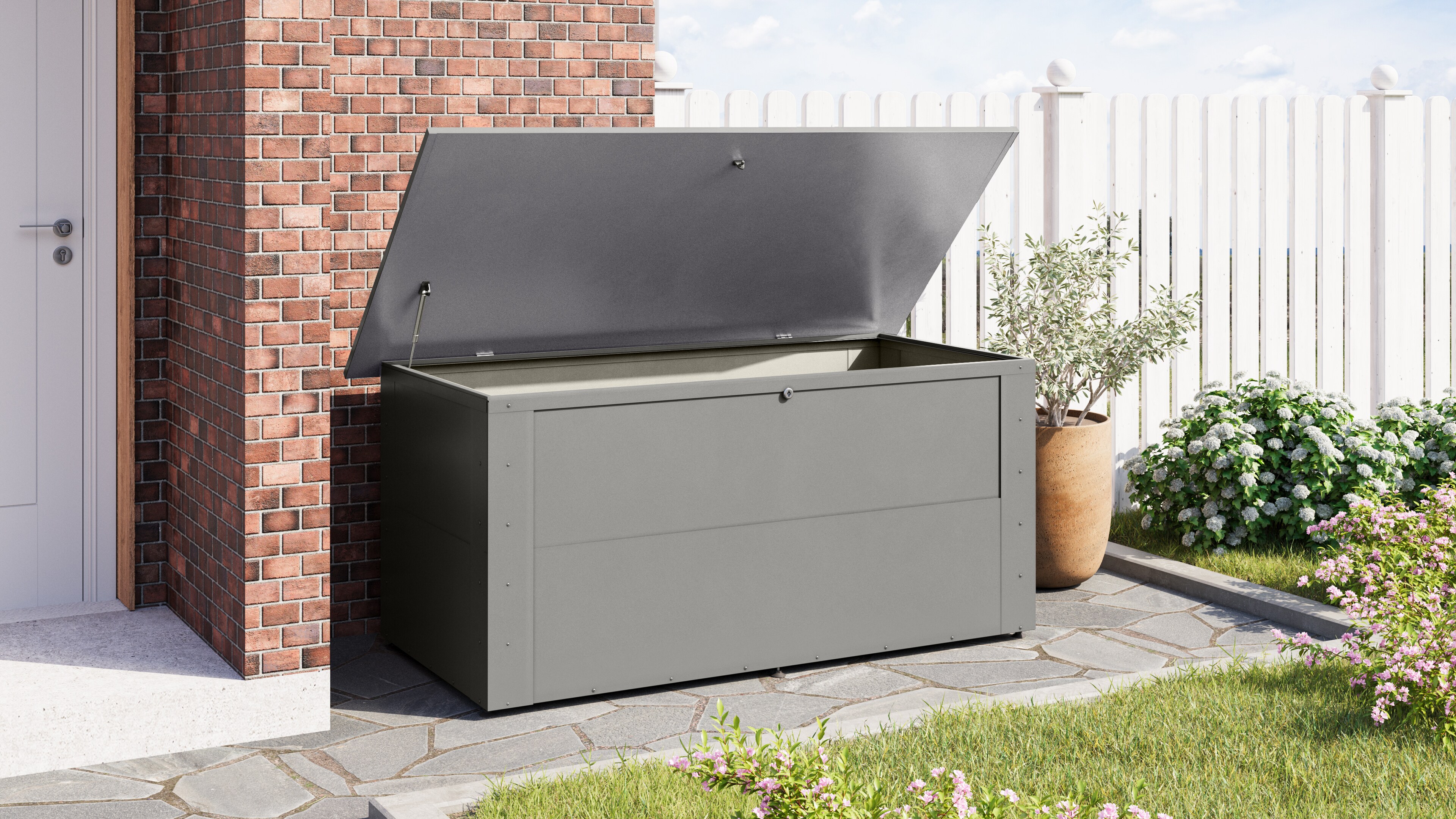 Karibu Storage Box L-XXL Gartenbox Aufbewahrungskiste Gartenkiste - Bild 1