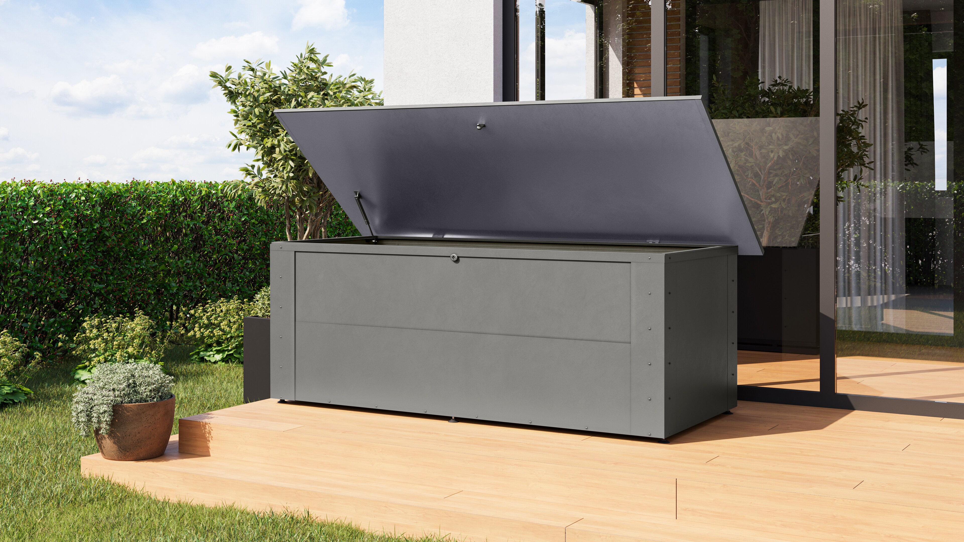 Karibu Storage Box L-XXL Gartenbox Aufbewahrungskiste Gartenkiste - Bild 1