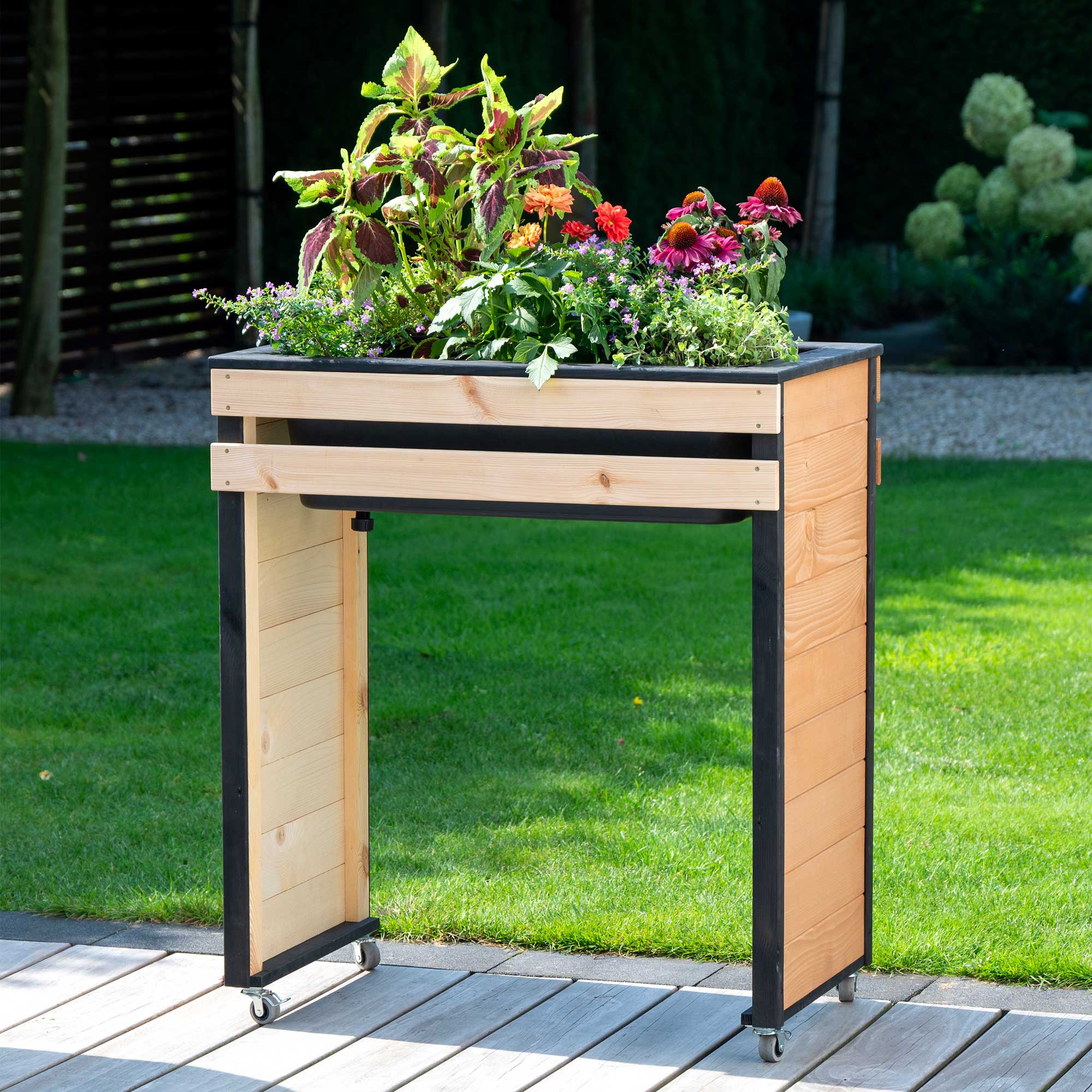 dobar Hochbeet "Wheely" auf Rollen Gr. M - Bild 1