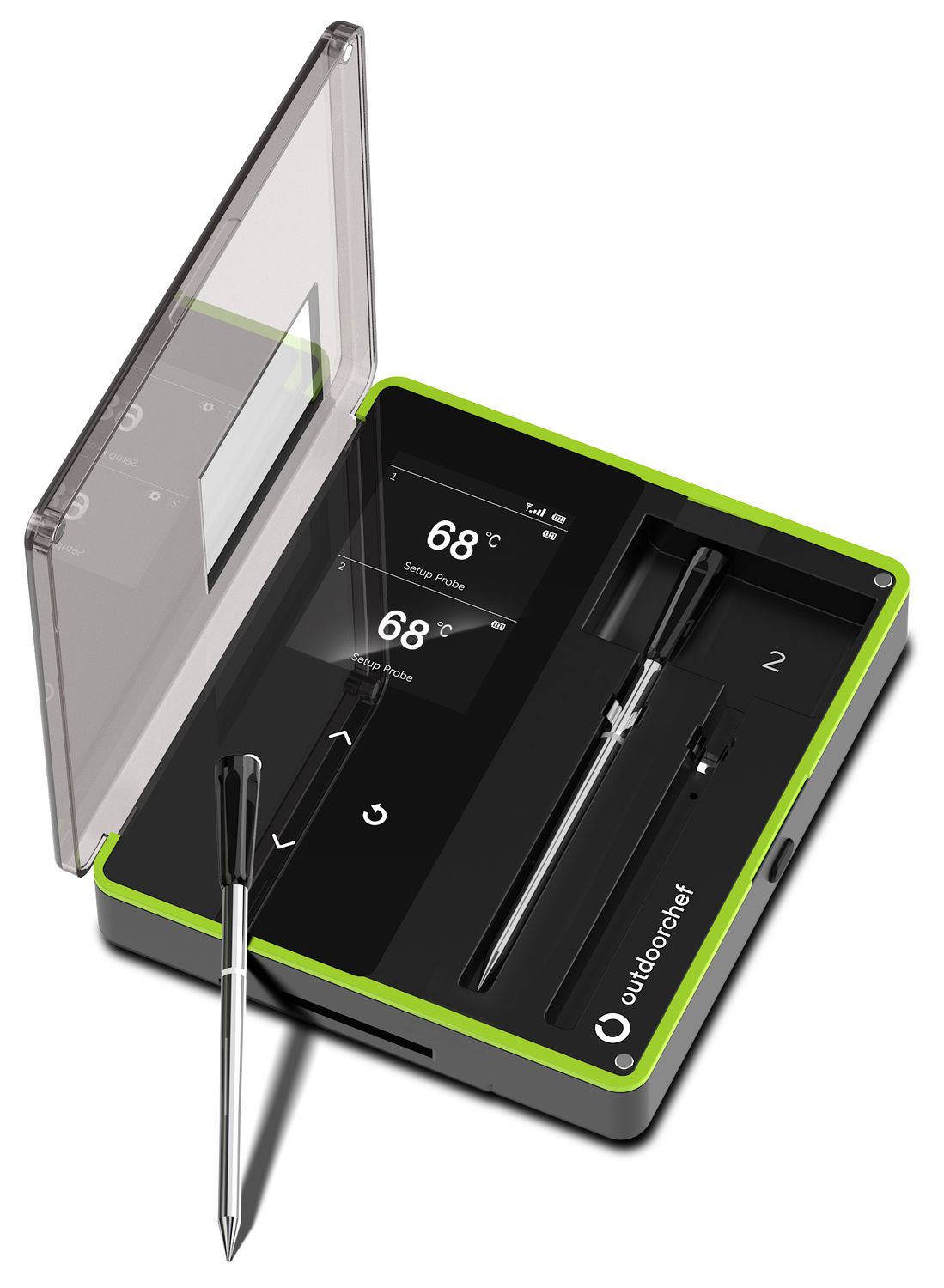 Outdoorchef Easy Check Thermometer Dual - Wireless Bluetooth Grillthermometer - Bild 1