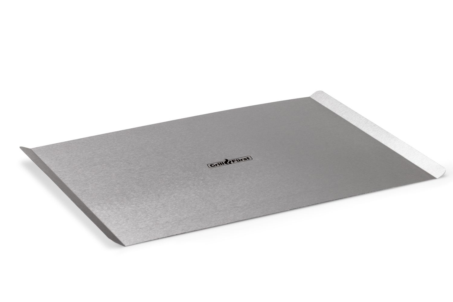 Grillf&uuml;rst Pizzablech Edelstahl, eckig, 40 cm x 30 cm - Bild 1