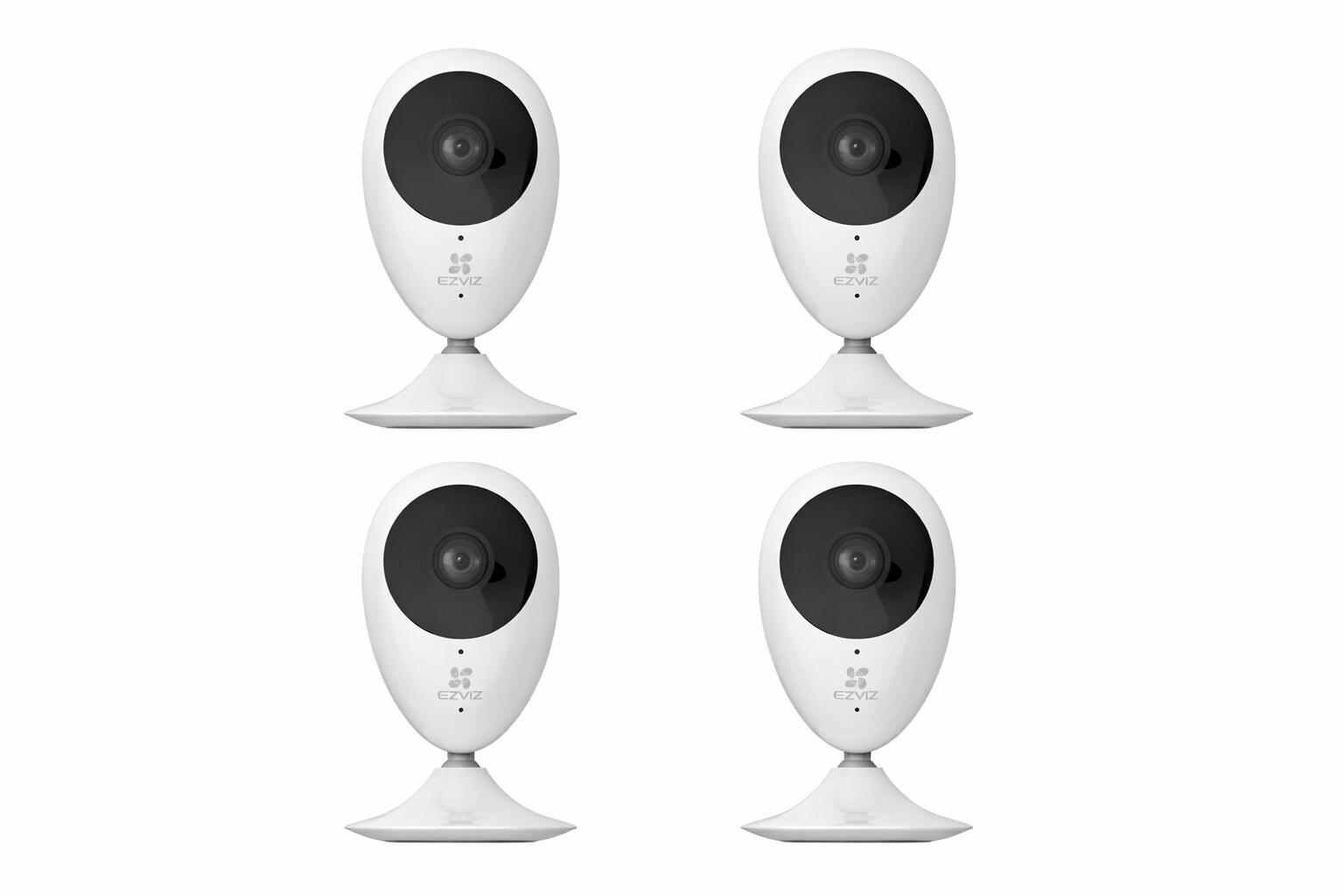 EZVIZ C2C PRO 4er Set Indoor Cube Kamera Überwachungskamera Sicherheitskamera