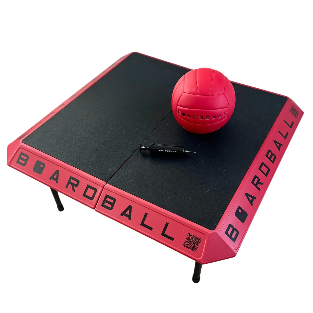 Boardball Set Faltbares Volleyball-Pickleball Spielbrett f&uuml;r Indoor & Outdoor (85 x 85 x 40 cm) - Bild 1