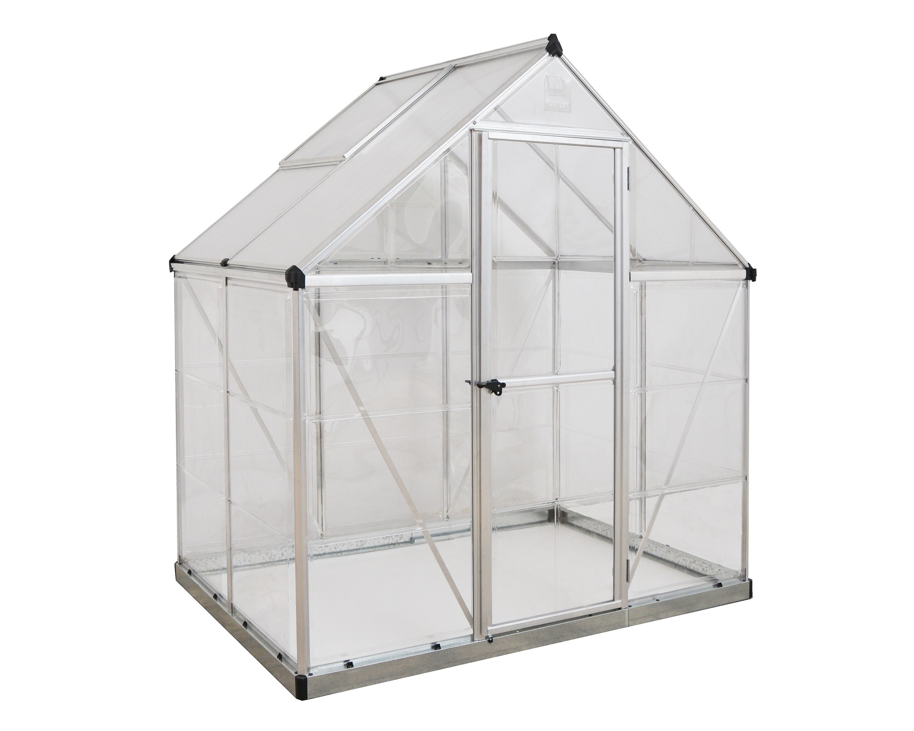 Palram - Canopia | Hybrid Gew&auml;chshaus, silber  in cm 126x185x208 (LxBxH) - Bild 1