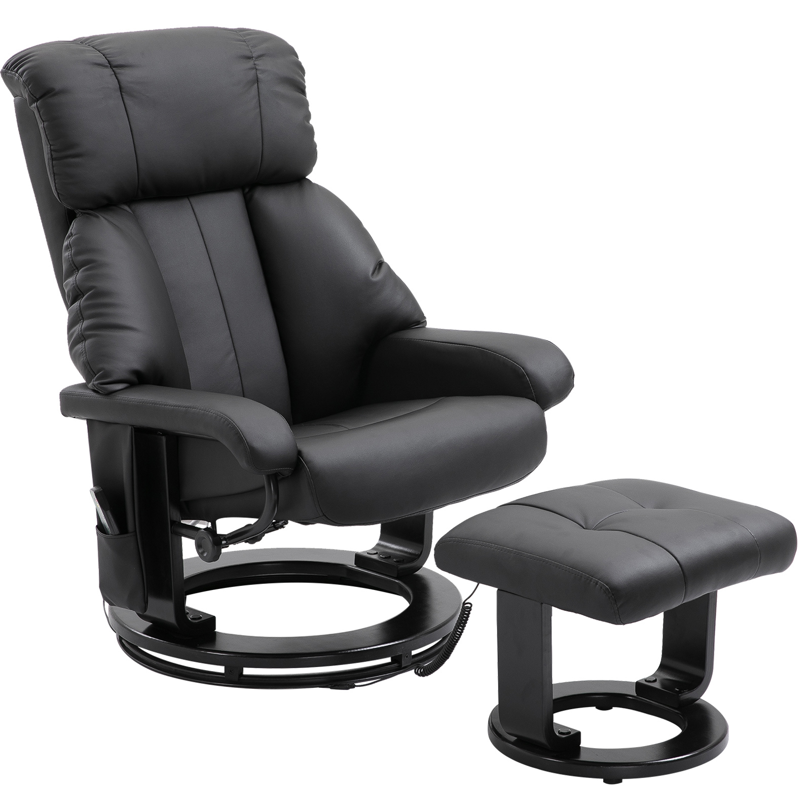 HOMCOM Massagesessel Relaxsessel Fernsehsessel Massage TV Sessel Heizfunktion